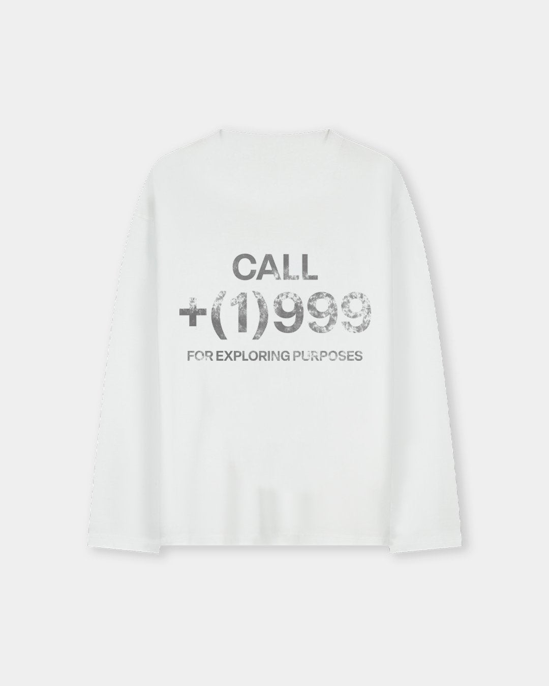 PURPOSE LONG SLEEVE - AGED WHITE