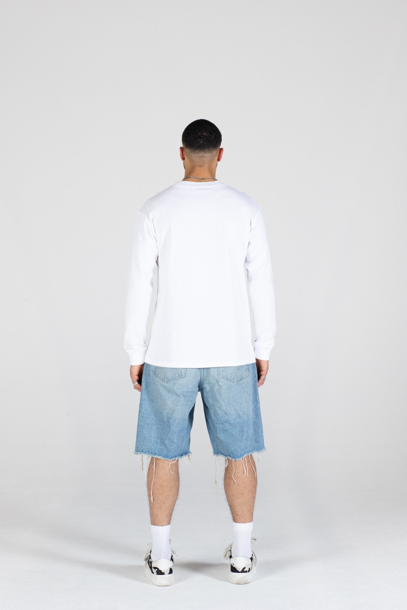 BOLD LOGO LONG SLEEVE - BRIGHT WHITE - LA SCÈNE DE RUELong sleeved T-shirtLA SCÈNE DE RUELA SCÈNE DE RUE