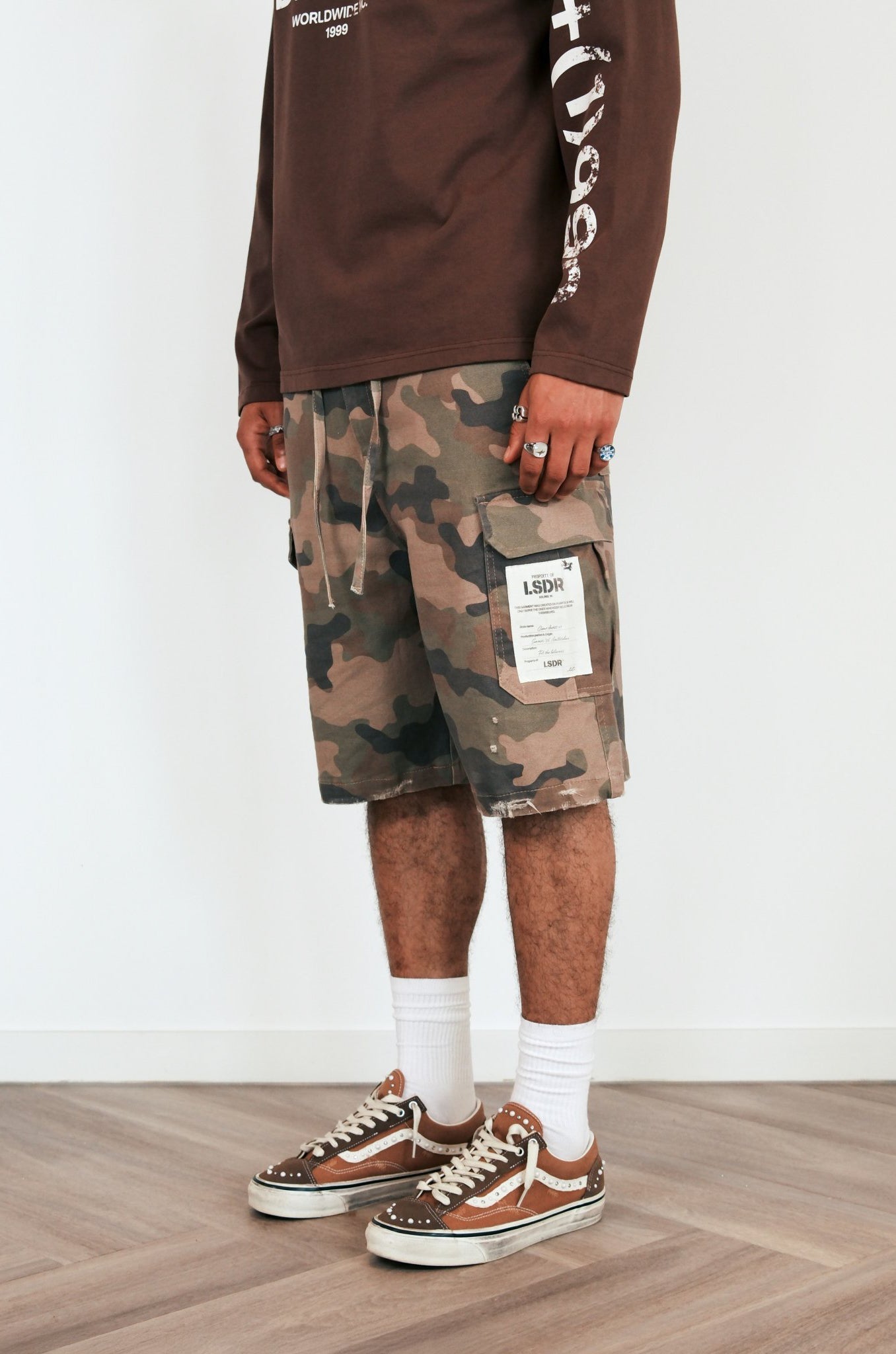 CAMO SHORTS V1 - VINTAGE WASHED - LA SCÈNE DE RUECotton shortLA SCÈNE DE RUELA SCÈNE DE RUE