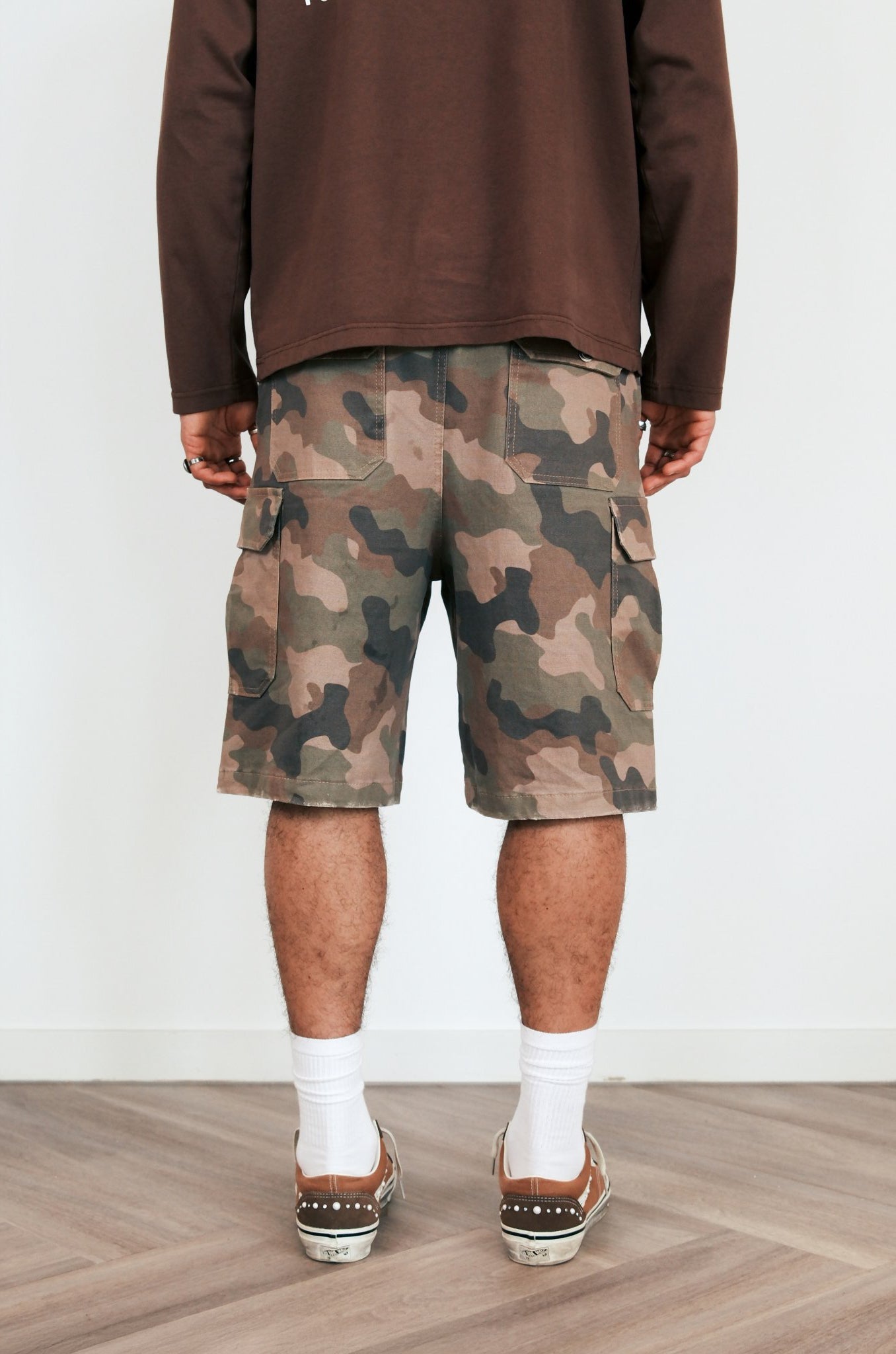 CAMO SHORTS V1 - VINTAGE WASHED - LA SCÈNE DE RUECotton shortLA SCÈNE DE RUELA SCÈNE DE RUE
