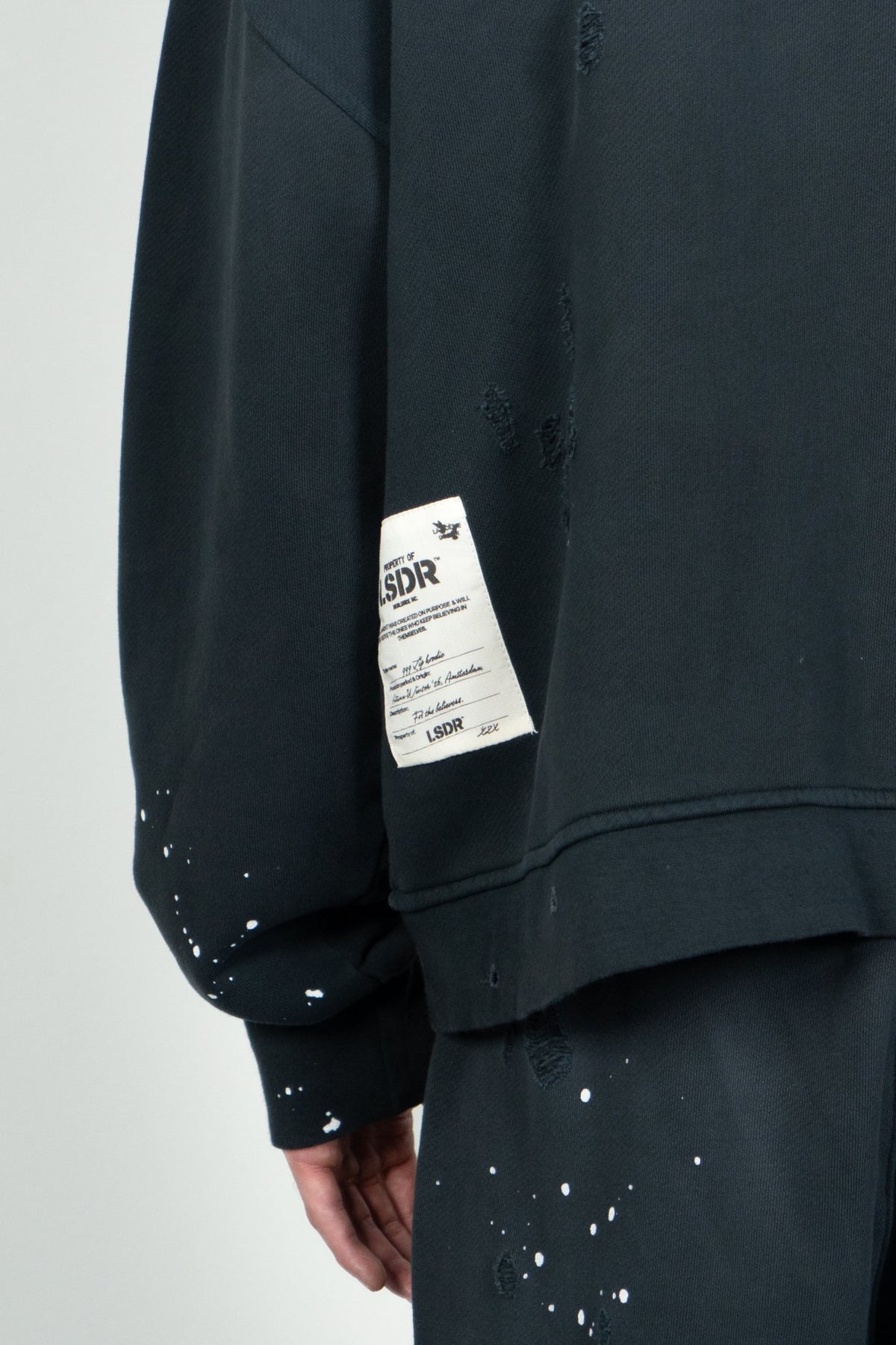 999 TRACKSUIT - WASHED ANTHRACITE