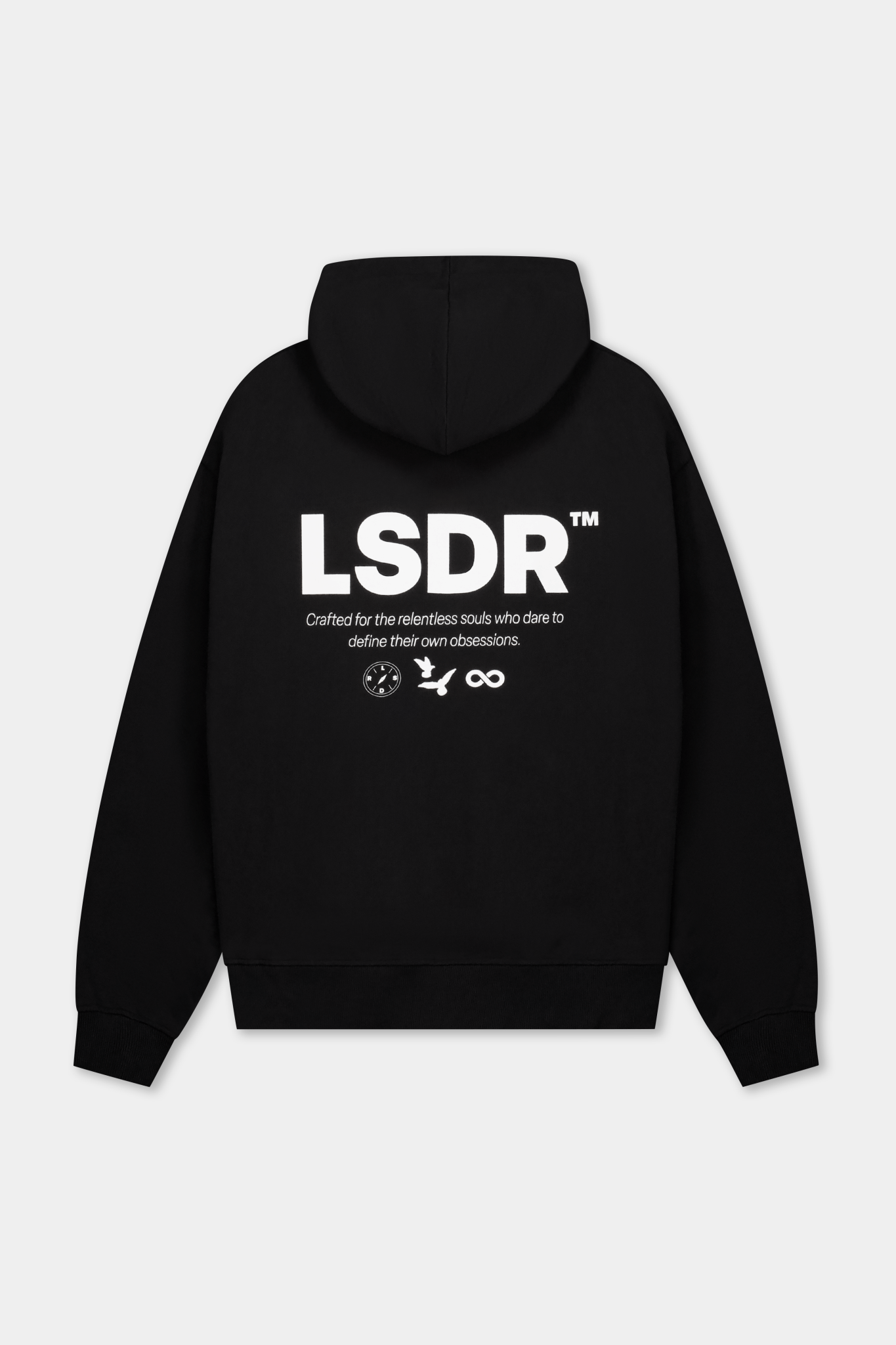 EXPLORERS ZIP HOODIE - JET BLACK - LA SCÈNE DE RUEZip hoodieLA SCÈNE DE RUELA SCÈNE DE RUE