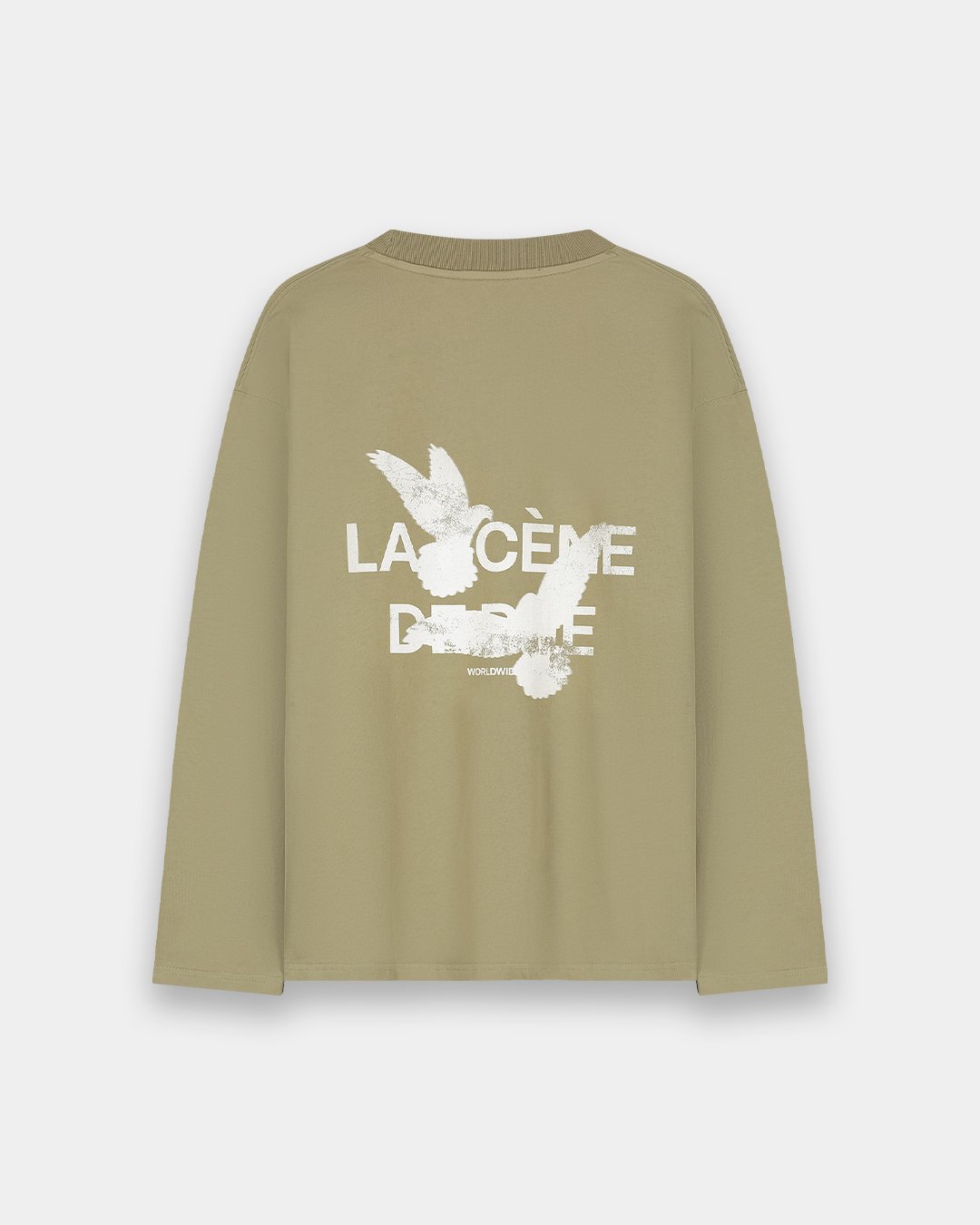 FLYING HIGHER LONG SLEEVE - DEEP GREEN - LA SCÈNE DE RUELong sleeved T-shirtLA SCÈNE DE RUELA SCÈNE DE RUE