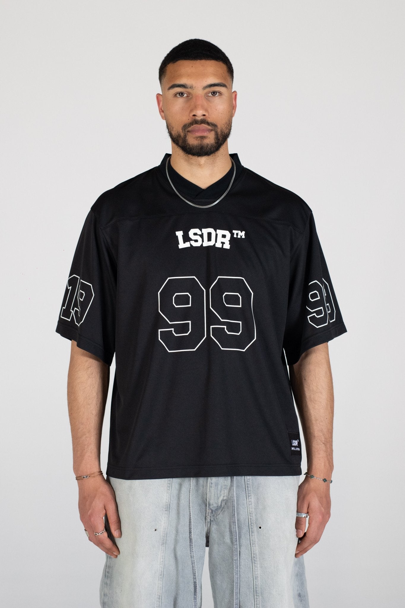 FOOTBALL JERSEY - JET BLACK - LA SCÈNE DE RUET-ShirtLA SCÈNE DE RUELA SCÈNE DE RUE