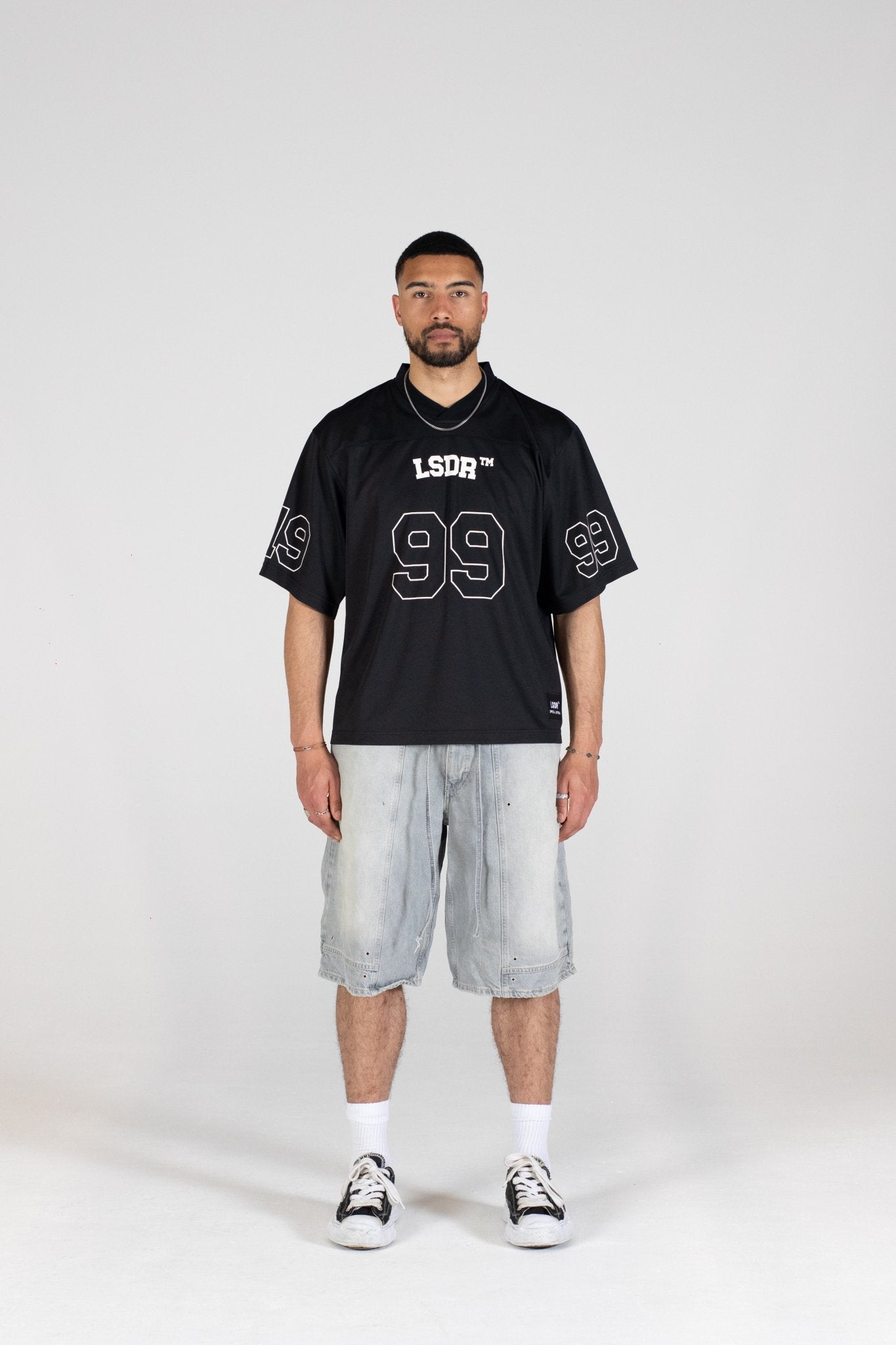 FOOTBALL JERSEY - JET BLACK - LA SCÈNE DE RUET-ShirtLA SCÈNE DE RUELA SCÈNE DE RUE