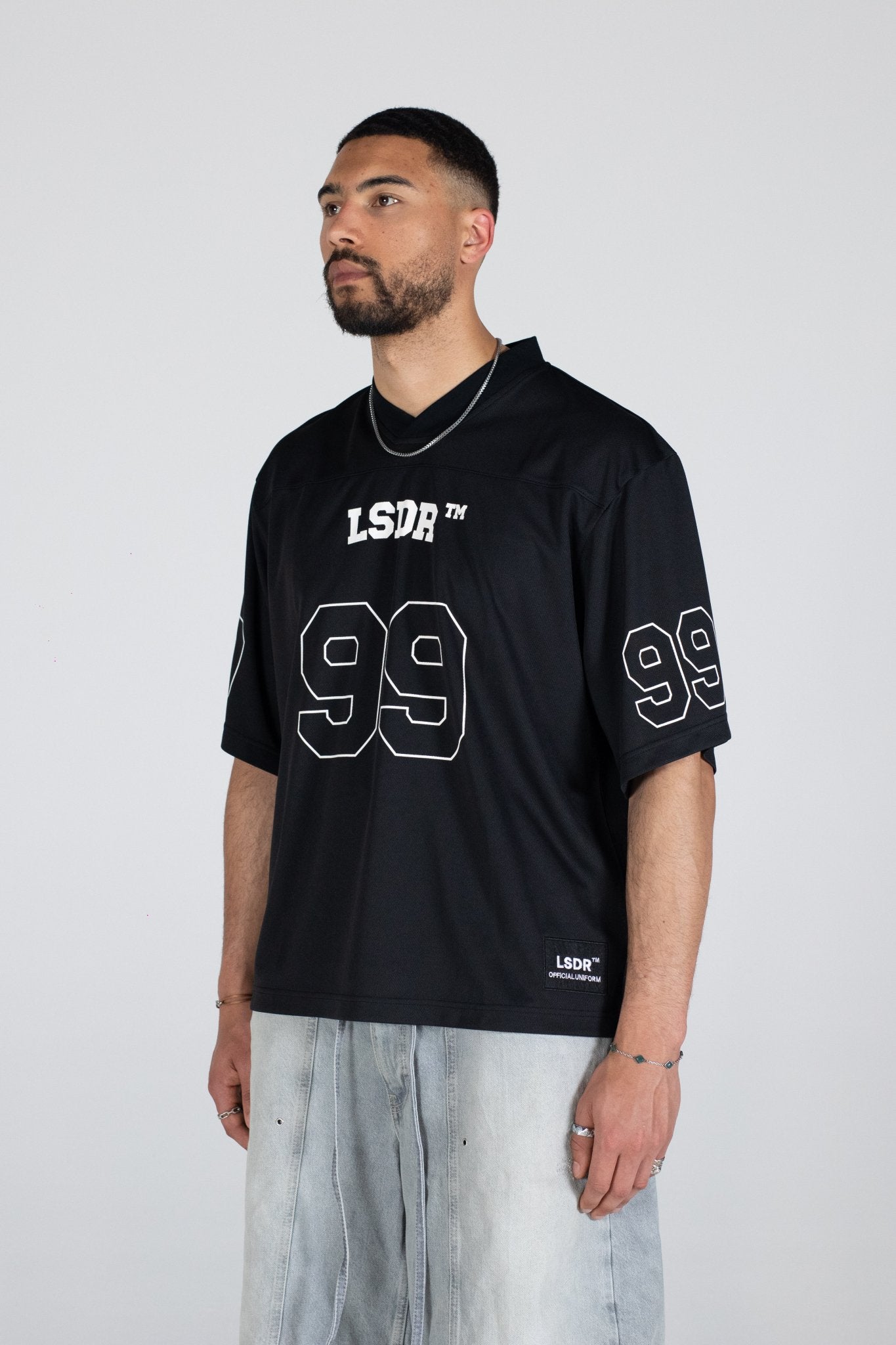 FOOTBALL JERSEY - JET BLACK - LA SCÈNE DE RUET-ShirtLA SCÈNE DE RUELA SCÈNE DE RUE