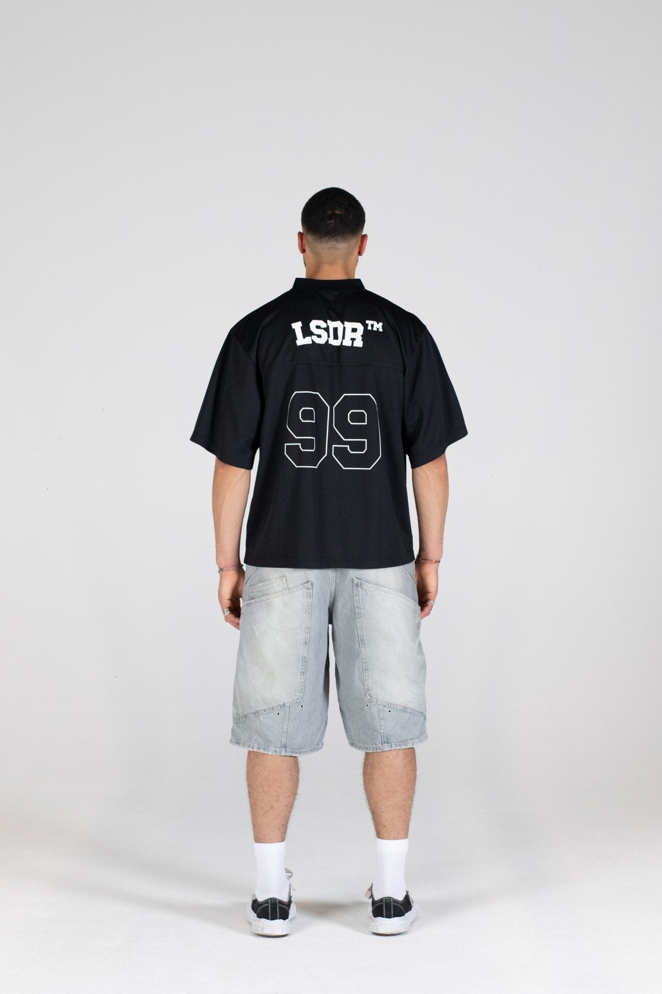 FOOTBALL JERSEY - JET BLACK - LA SCÈNE DE RUET-ShirtLA SCÈNE DE RUELA SCÈNE DE RUE