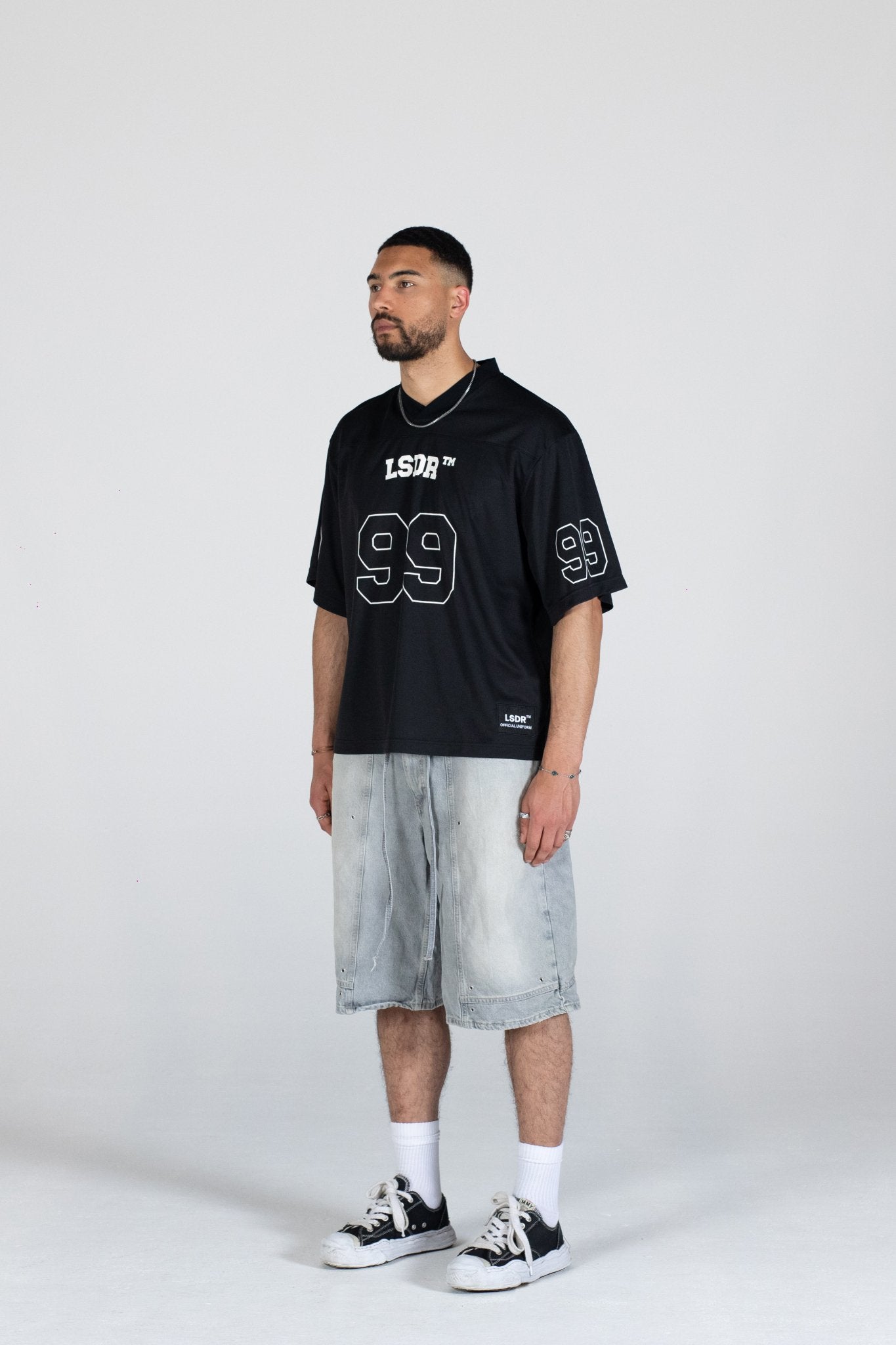 FOOTBALL JERSEY - JET BLACK - LA SCÈNE DE RUET-ShirtLA SCÈNE DE RUELA SCÈNE DE RUE