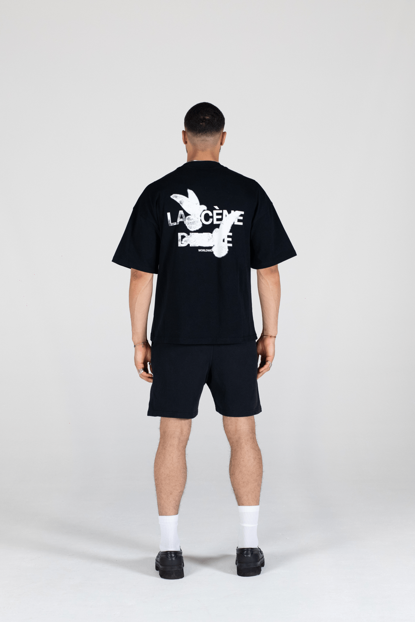 FREEDOM T - SHIRT - JET BLACK - LA SCÈNE DE RUET-ShirtLA SCÈNE DE RUELA SCÈNE DE RUE