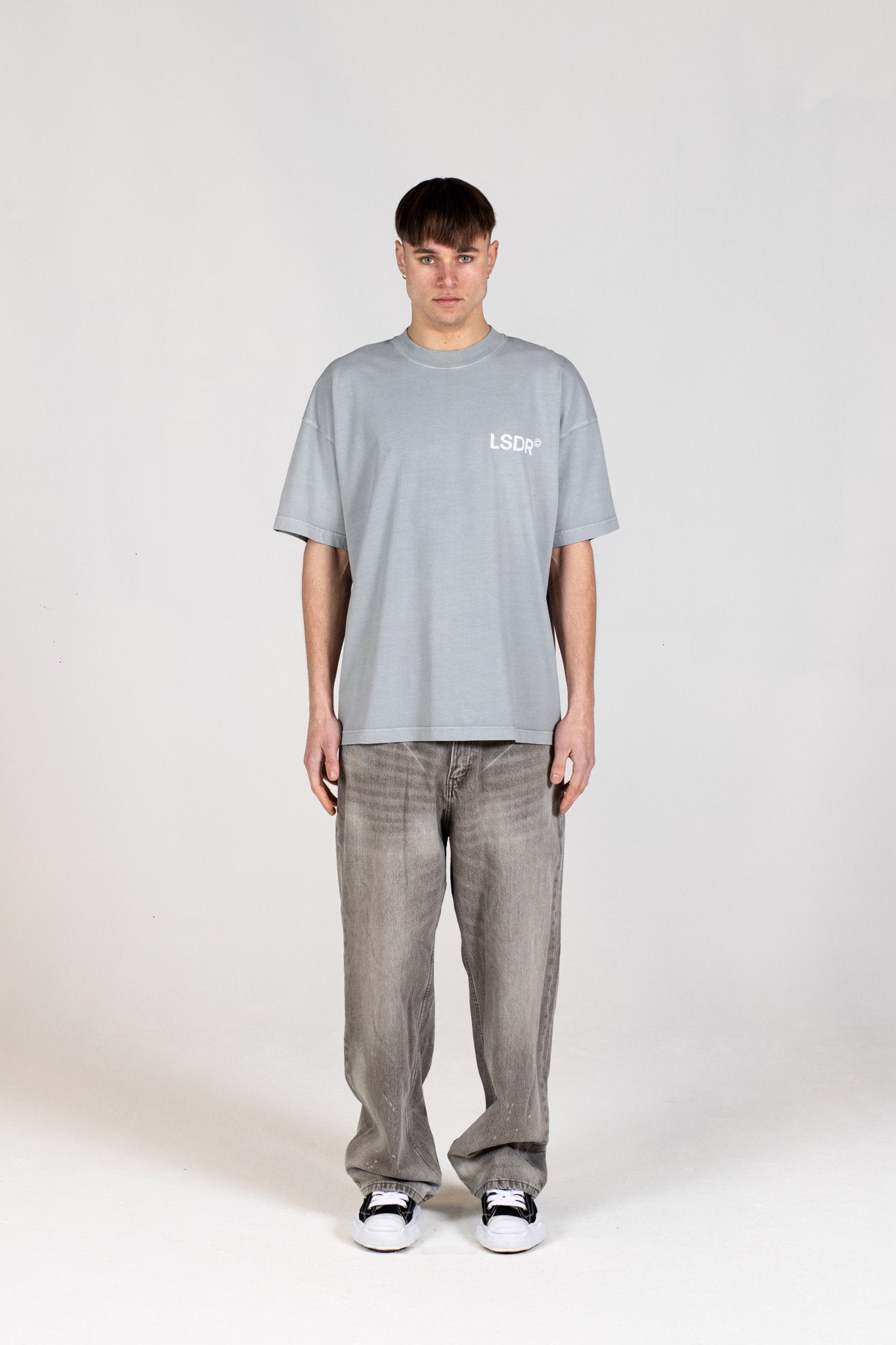 HEAVILY WASHED T-SHIRT - ULTIMATE GREY - LA SCÈNE DE RUET-shirtLA SCÈNE DE RUELA SCÈNE DE RUE