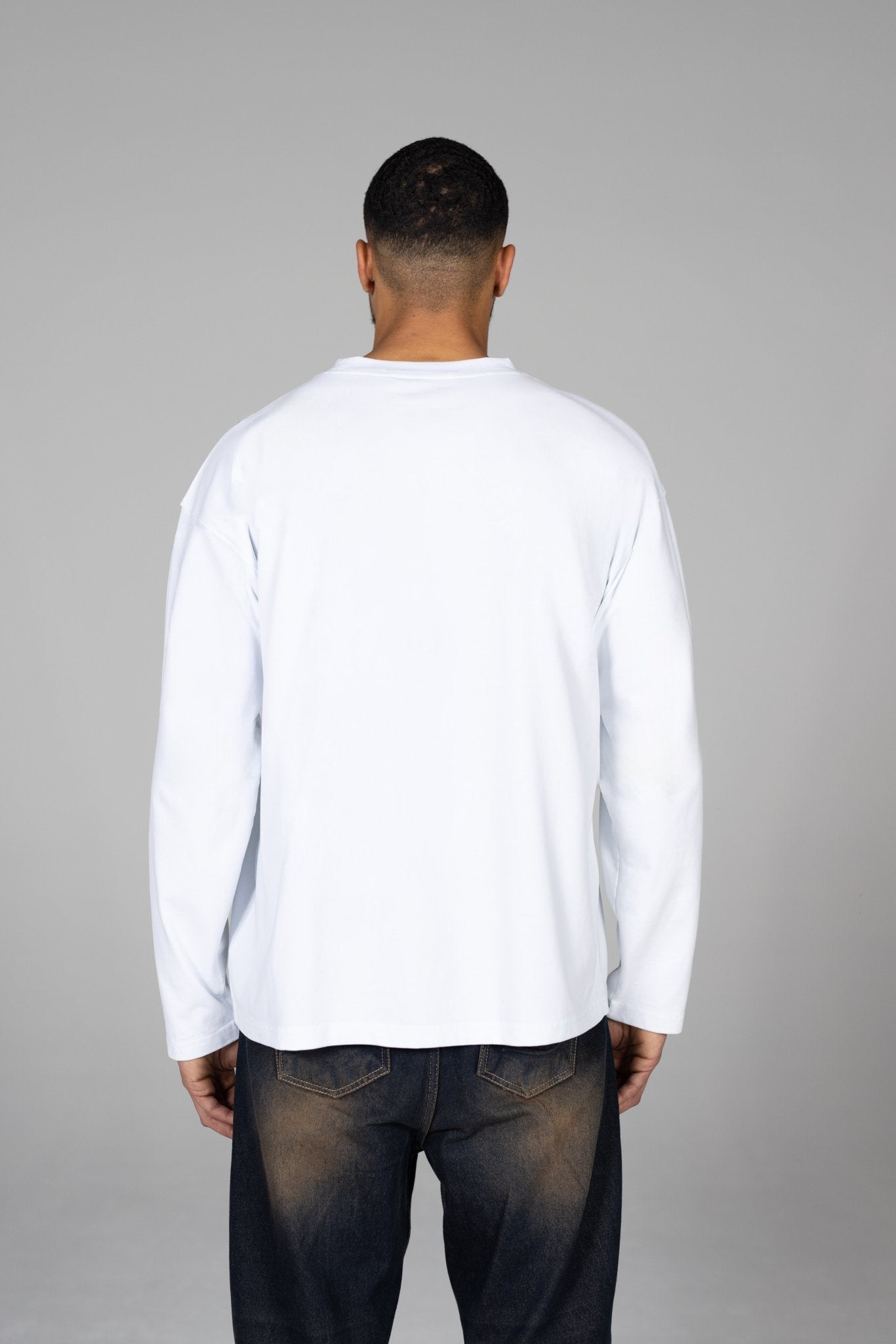 INTENSITY LONG SLEEVE - AGED WHITE - LA SCÈNE DE RUELong sleeved T-shirtLA SCÈNE DE RUELA SCÈNE DE RUE