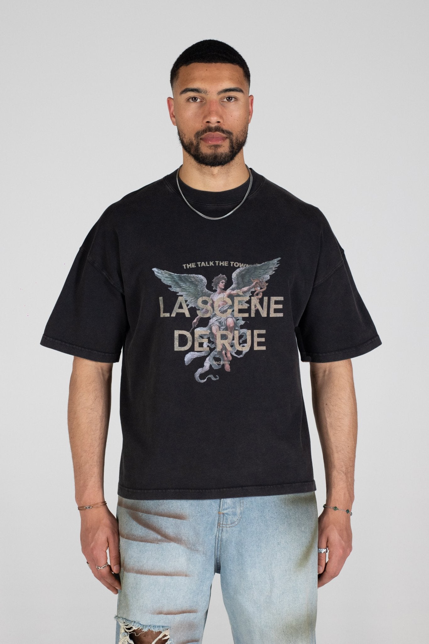 ORACLE T - SHIRT - VINTAGE BLACK - LA SCÈNE DE RUET-ShirtLA SCÈNE DE RUELA SCÈNE DE RUE