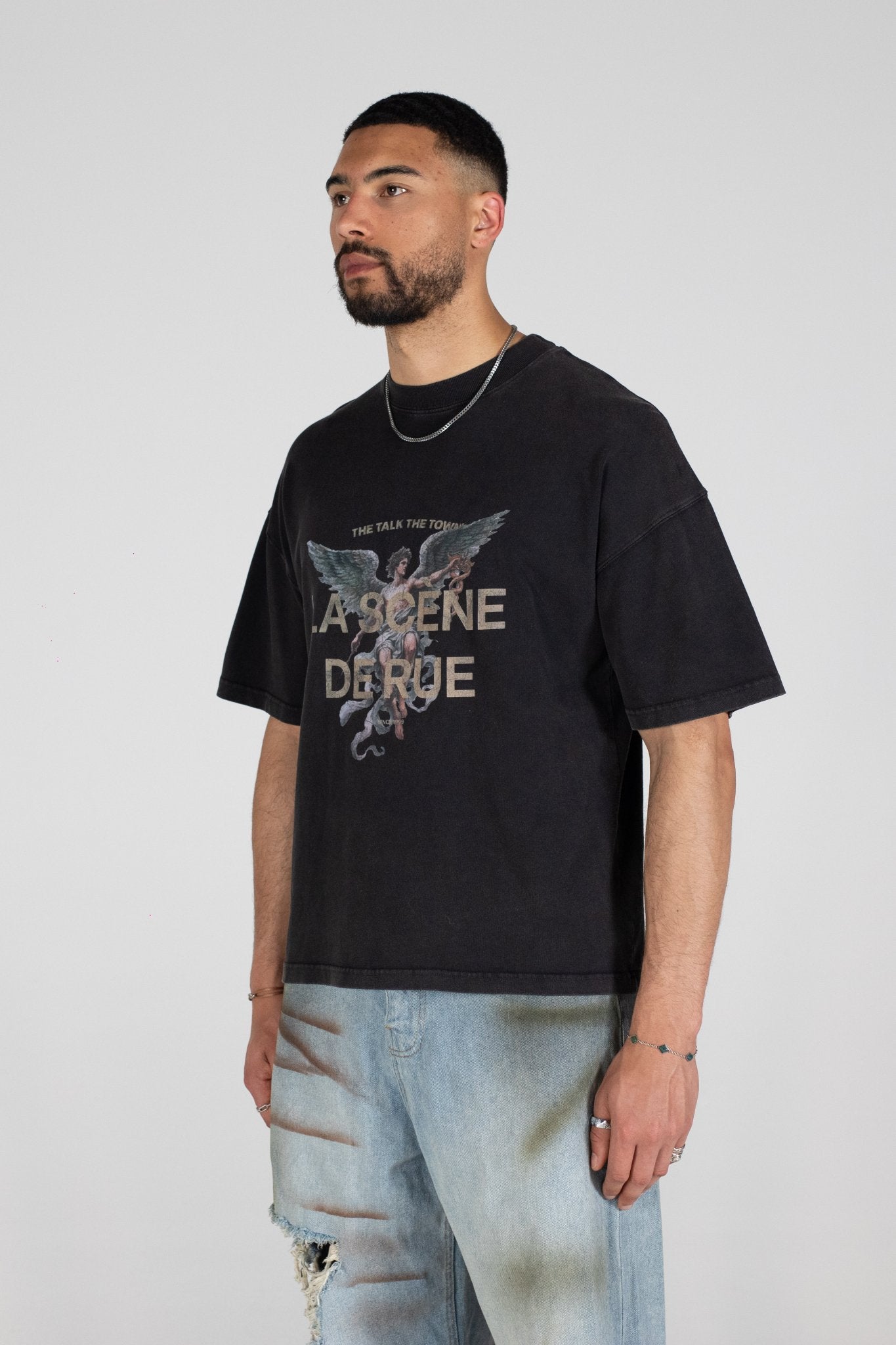 ORACLE T - SHIRT - VINTAGE BLACK - LA SCÈNE DE RUET-ShirtLA SCÈNE DE RUELA SCÈNE DE RUE