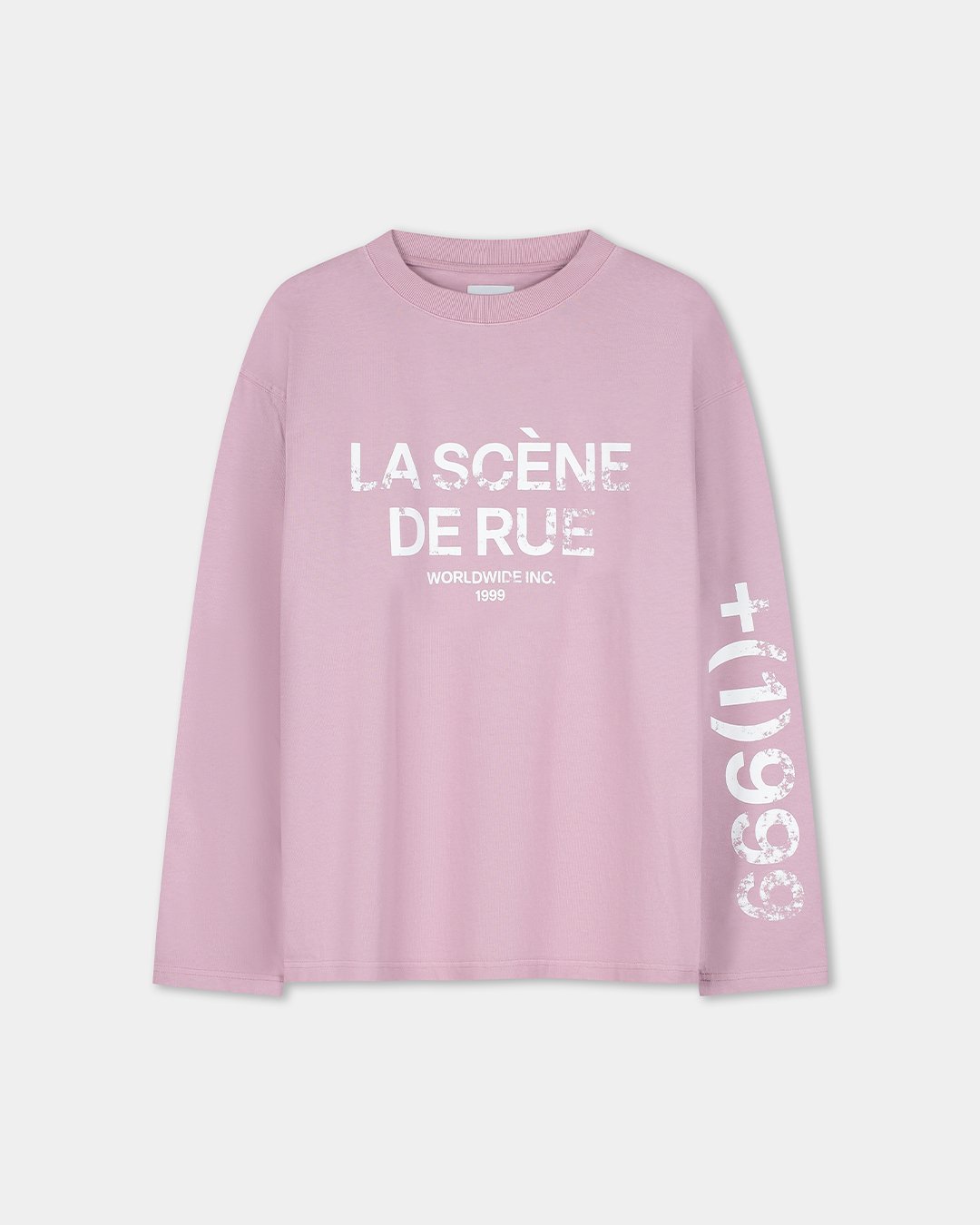 PURPOSE LONG SLEEVE - DUSTY PINK - LA SCÈNE DE RUELong sleeved T-shirtLA SCÈNE DE RUE LA SCÈNE DE RUE - ROZE LONGSLEEVE LSDR - LSDR LS -