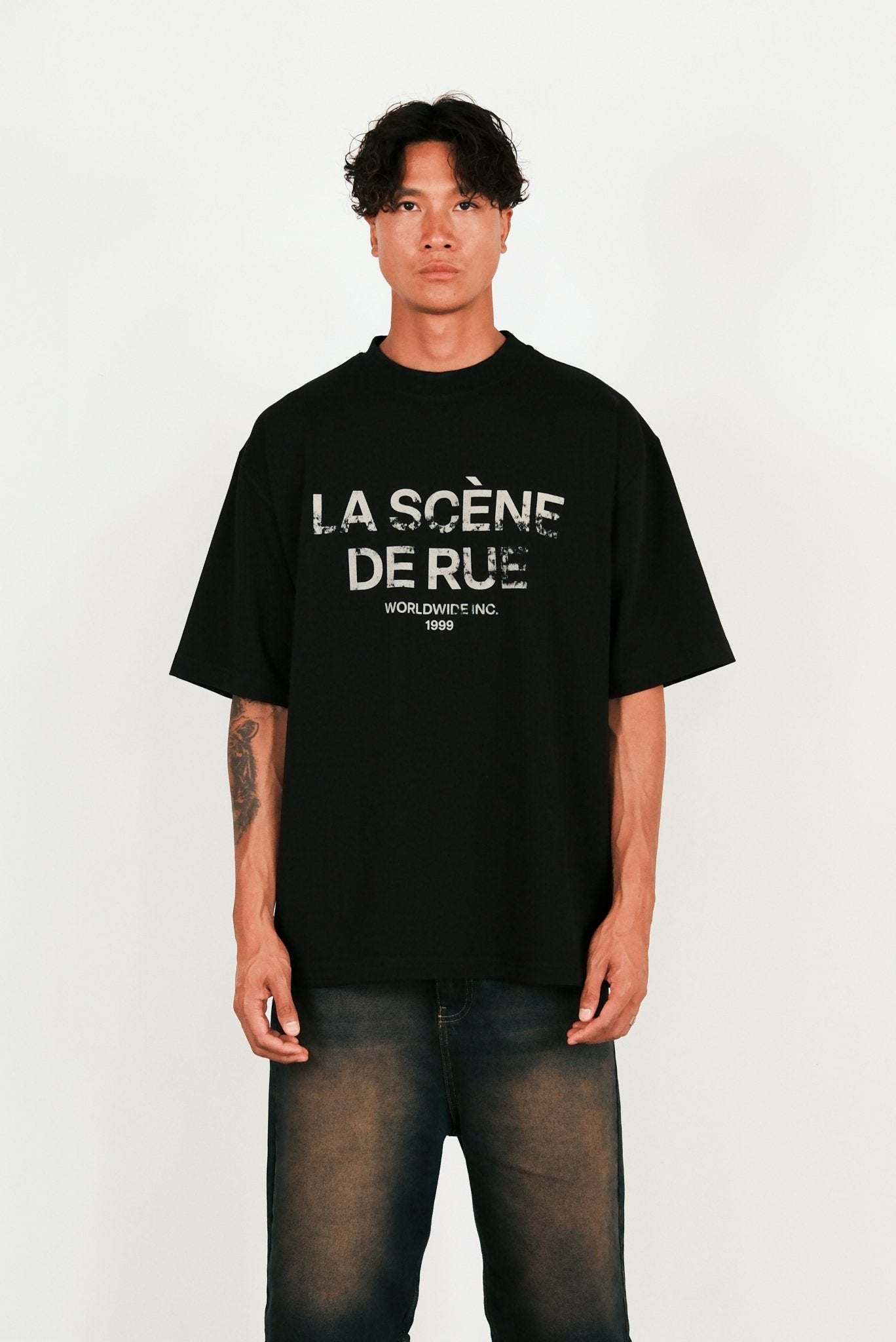PURPOSE T-SHIRT - BLACK - LA SCÈNE DE RUET-ShirtLA SCÈNE DE RUELA SCÈNE DE RUE