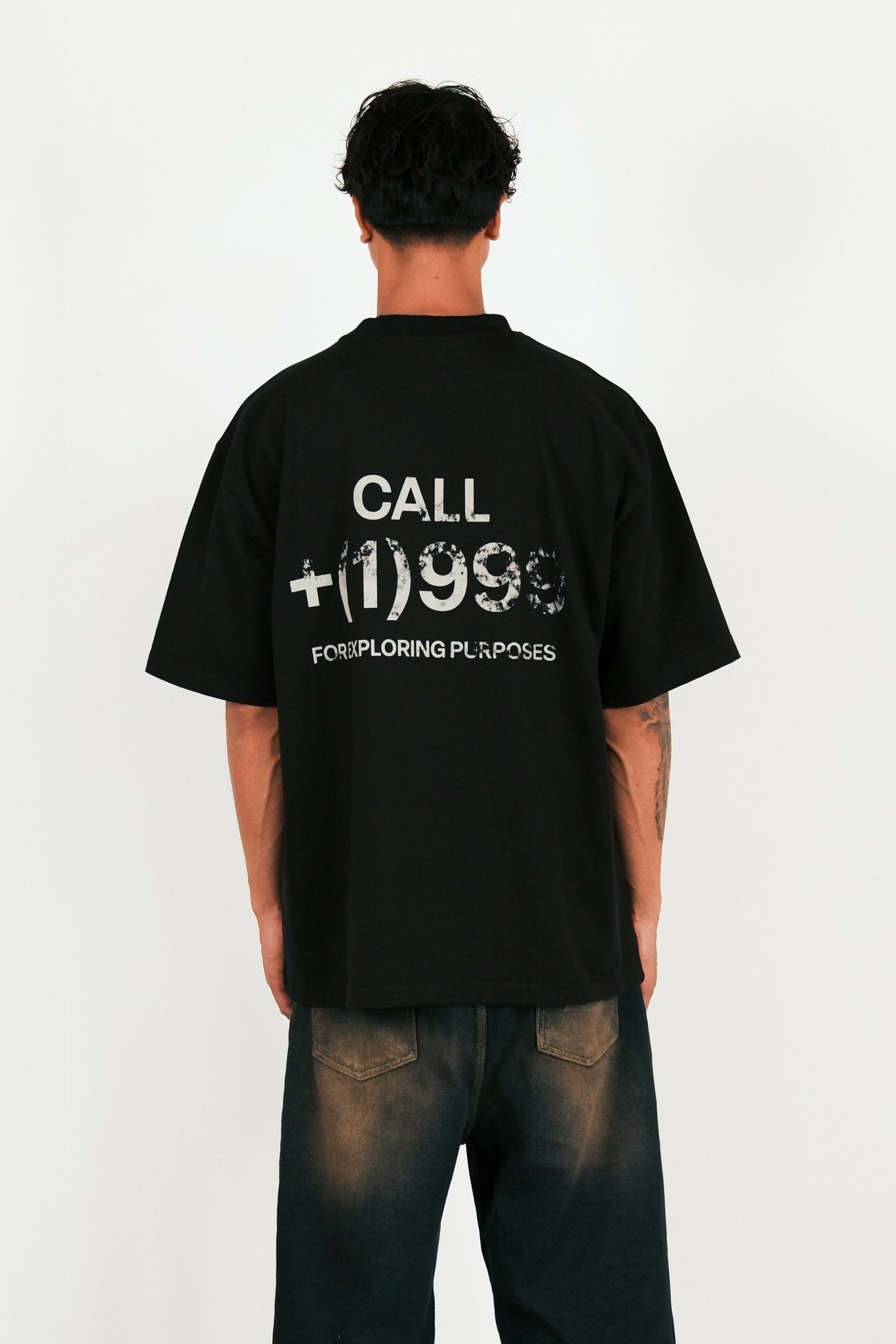 PURPOSE T-SHIRT - BLACK - LA SCÈNE DE RUET-ShirtLA SCÈNE DE RUELA SCÈNE DE RUE