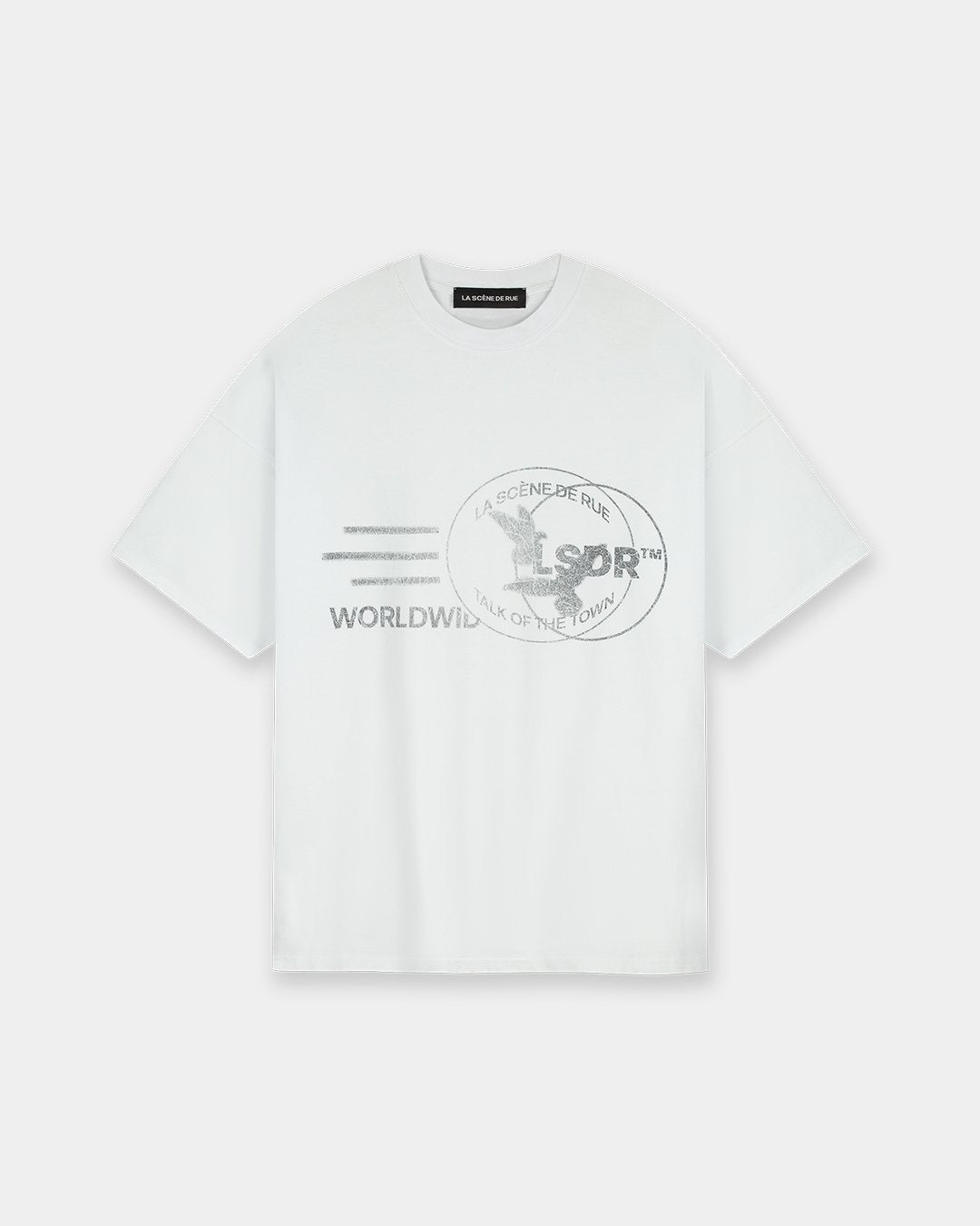 STAMP T-SHIRT - AGED WHITE