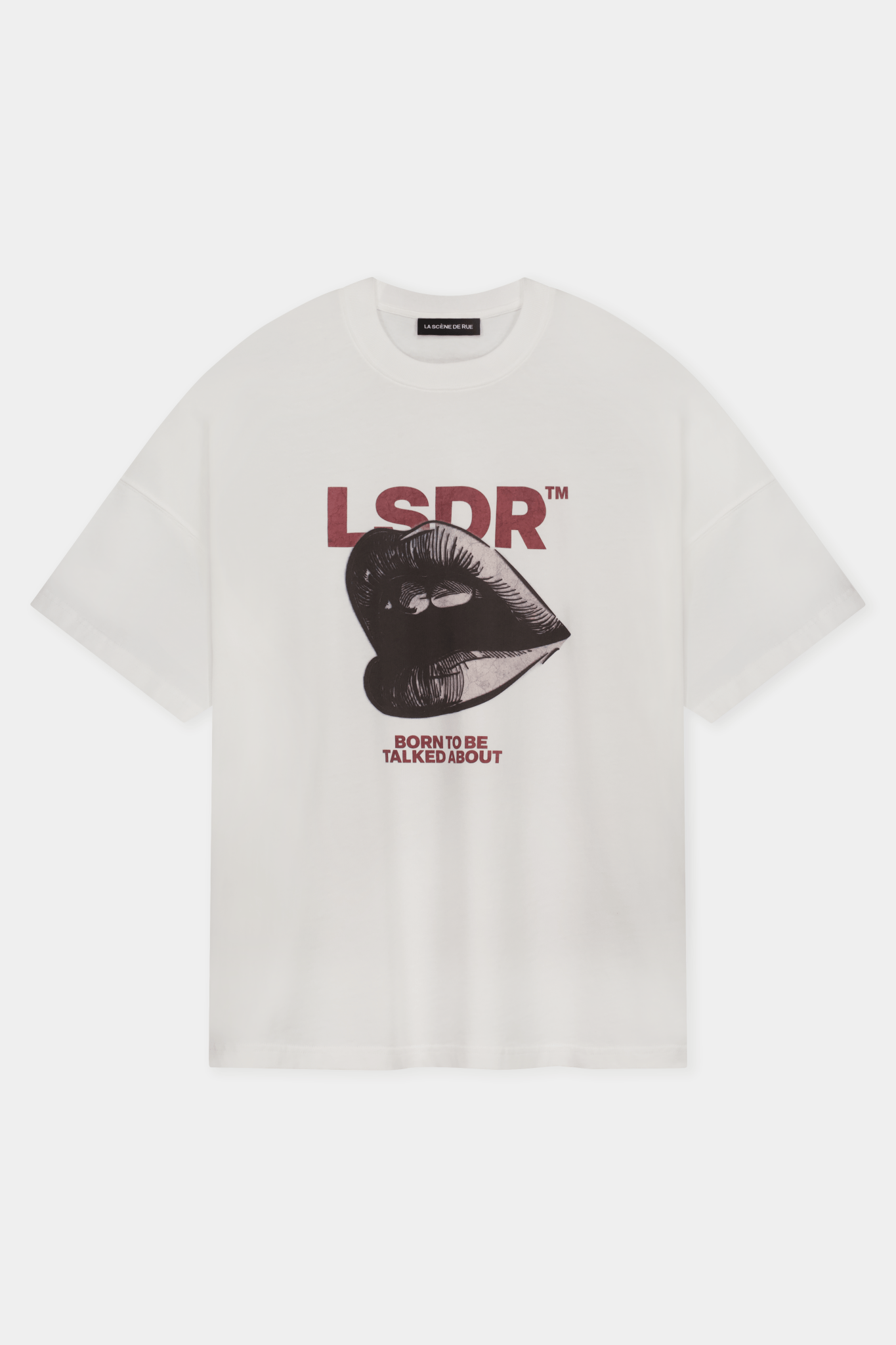 TALK XX T - SHIRT - BRIGHT WHITE - LA SCÈNE DE RUET-ShirtLA SCÈNE DE RUELA SCÈNE DE RUE