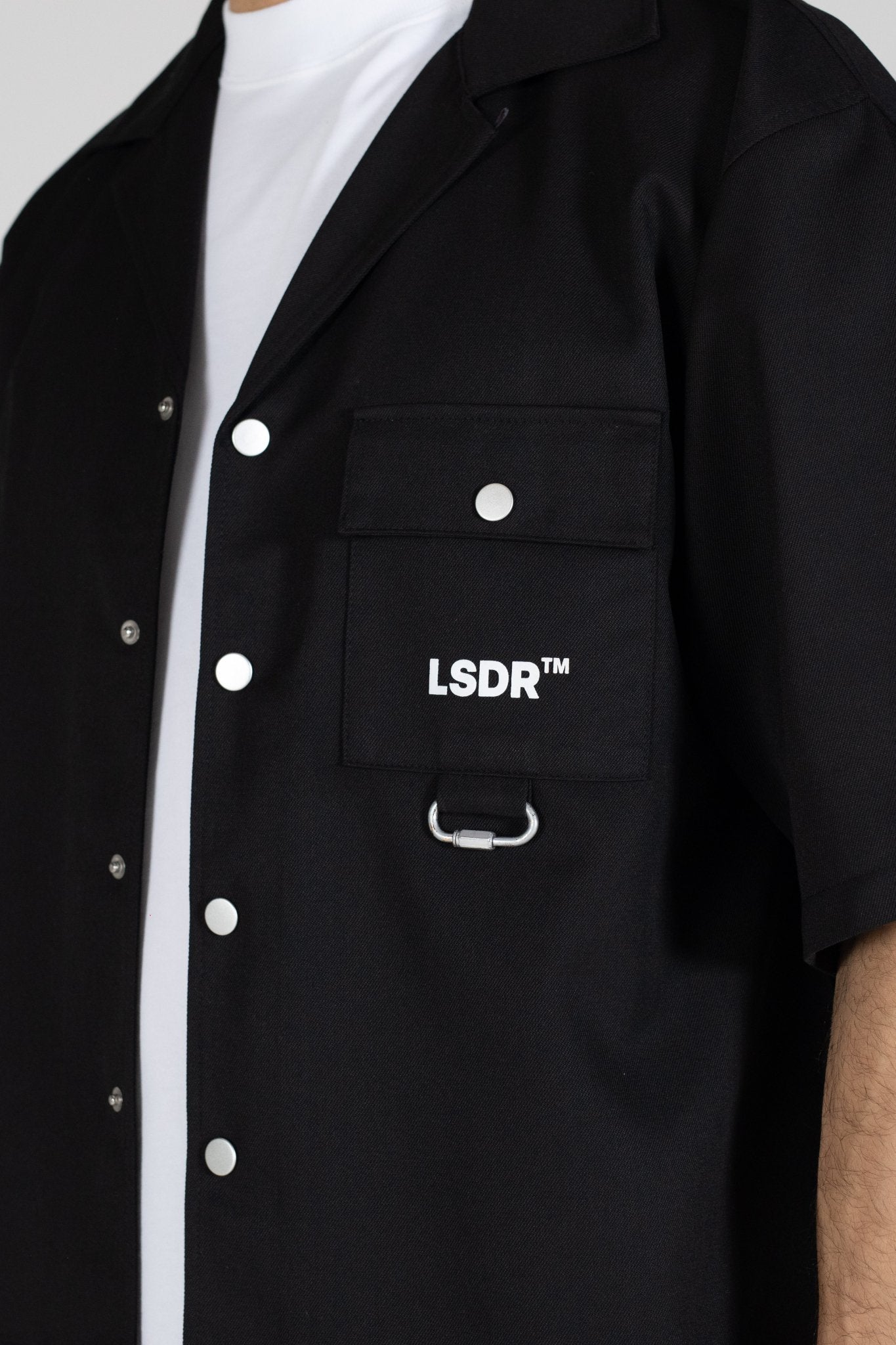 UTILITY SHIRT - JET BLACK - LA SCÈNE DE RUEUtility ShirtLA SCÈNE DE RUELA SCÈNE DE RUE