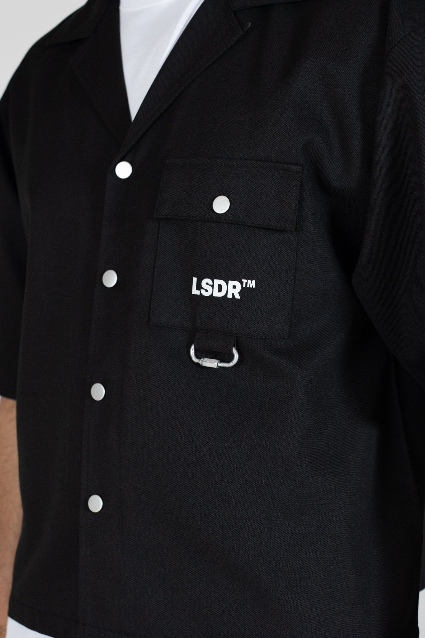 UTILITY SHIRT - JET BLACK - LA SCÈNE DE RUEUtility ShirtLA SCÈNE DE RUELA SCÈNE DE RUE