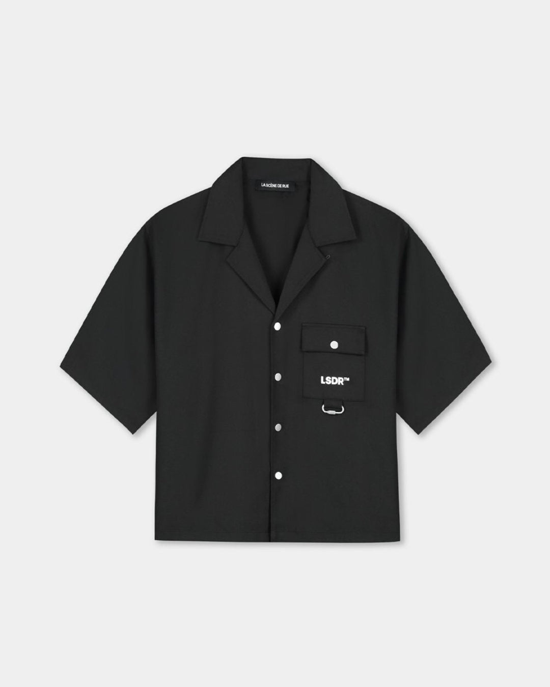 UTILITY SHIRT - JET BLACK - LA SCÈNE DE RUEUtility ShirtLA SCÈNE DE RUELA SCÈNE DE RUE