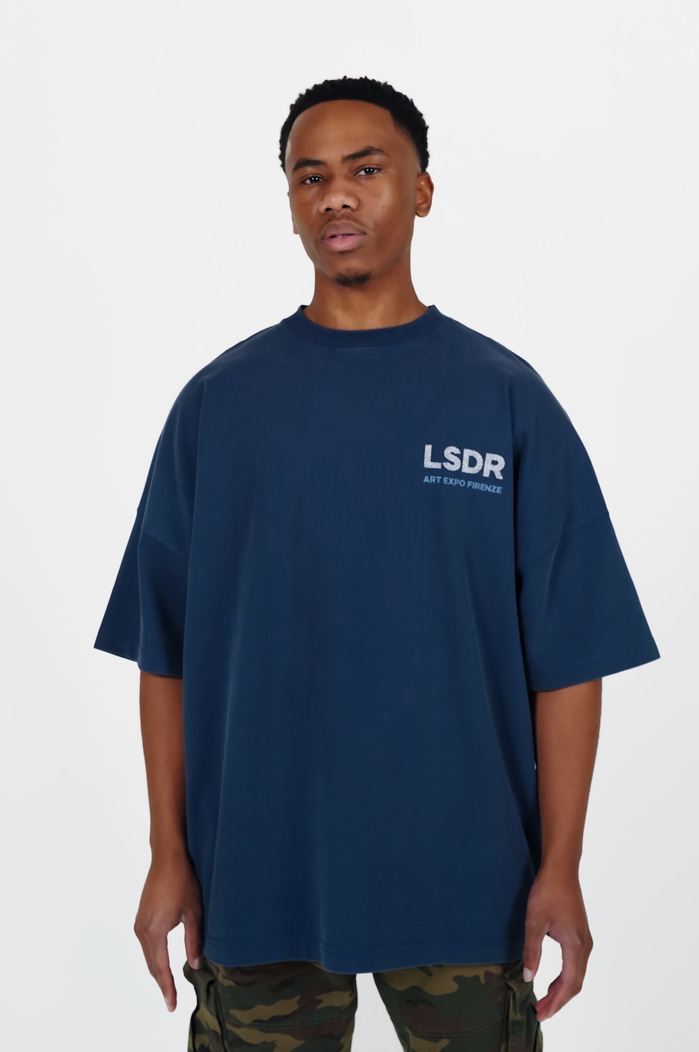 FREEDOM OF ART T-SHIRT - INSIGNIA BLUE - LA SCÈNE DE RUET-ShirtLA SCÈNE DE RUELA SCÈNE DE RUE