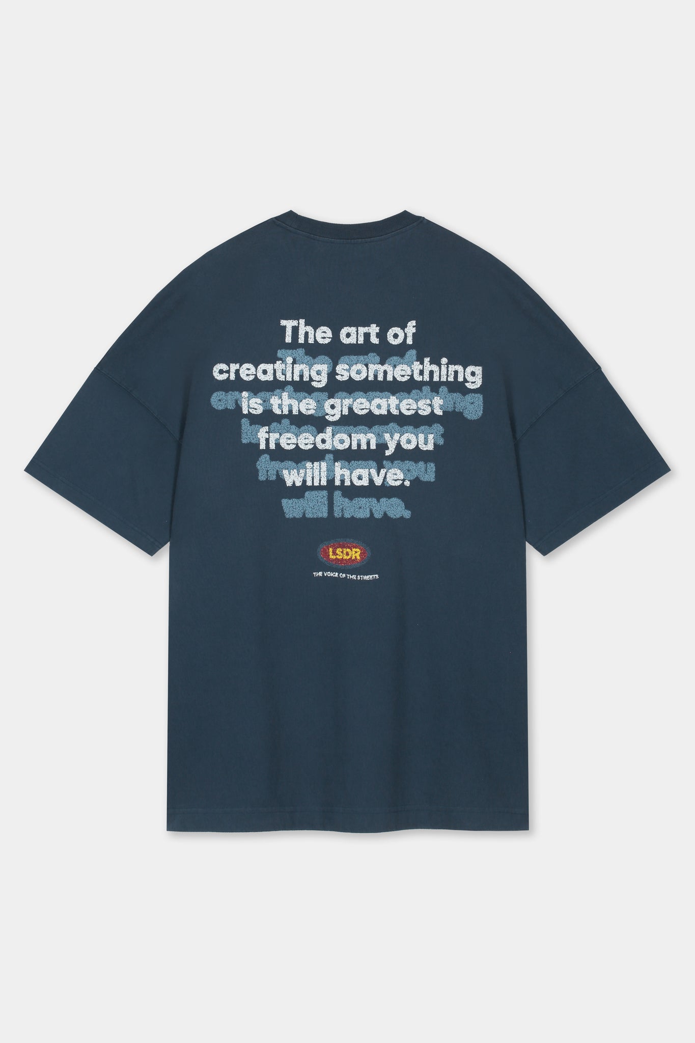 FREEDOM OF ART T-SHIRT - INSIGNIA BLUE - LA SCÈNE DE RUET-ShirtLA SCÈNE DE RUELA SCÈNE DE RUE