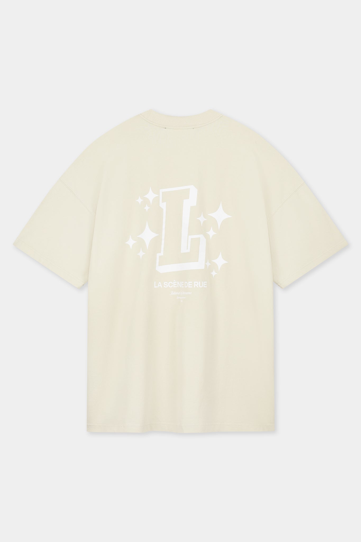 ISLAND STARS T-SHIRT - OATMEAL - LA SCÈNE DE RUET-ShirtLA SCÈNE DE RUELA SCÈNE DE RUE