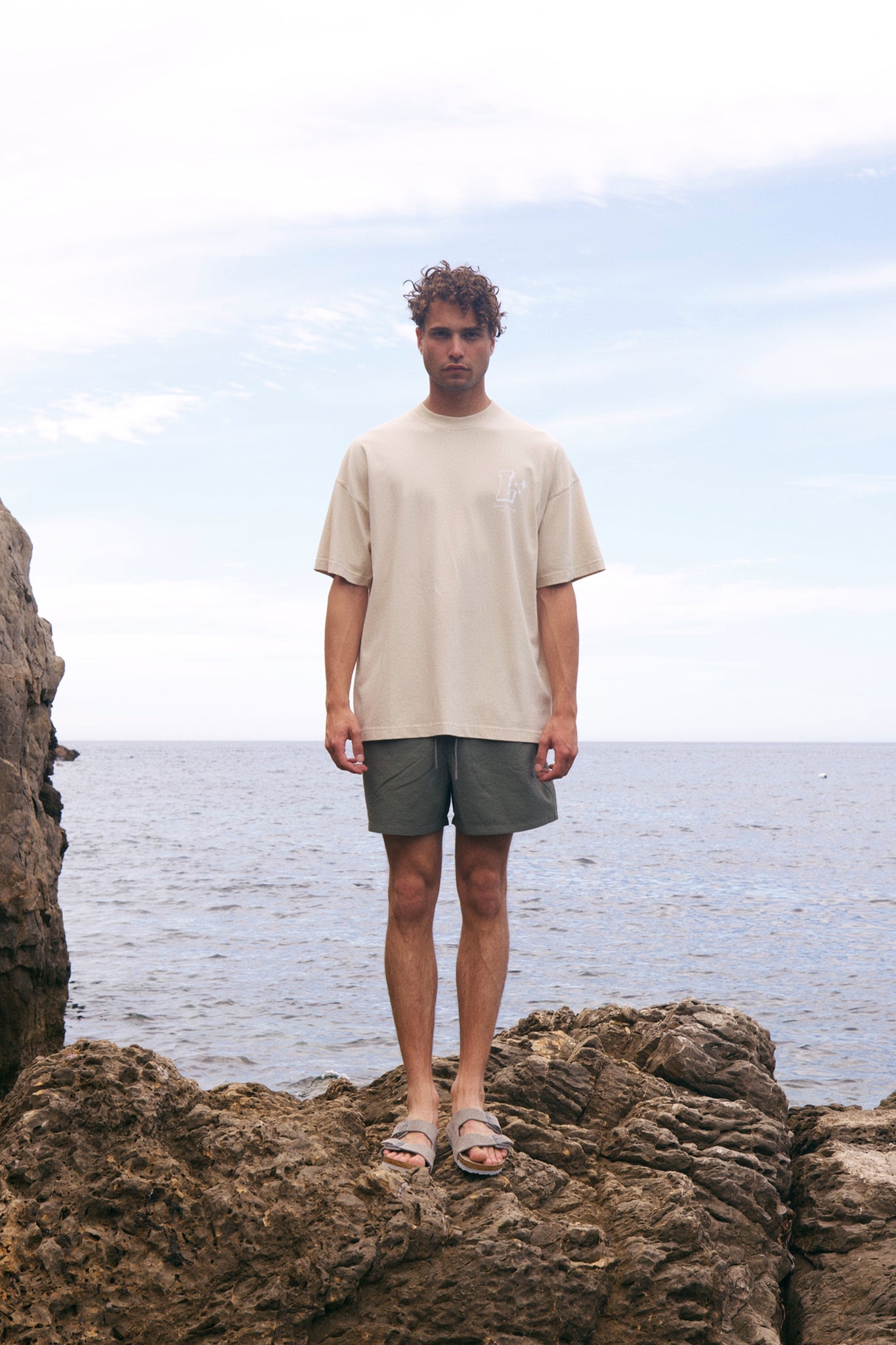 ISLAND STARS T-SHIRT - OATMEAL - LA SCÈNE DE RUET-ShirtLA SCÈNE DE RUELA SCÈNE DE RUE