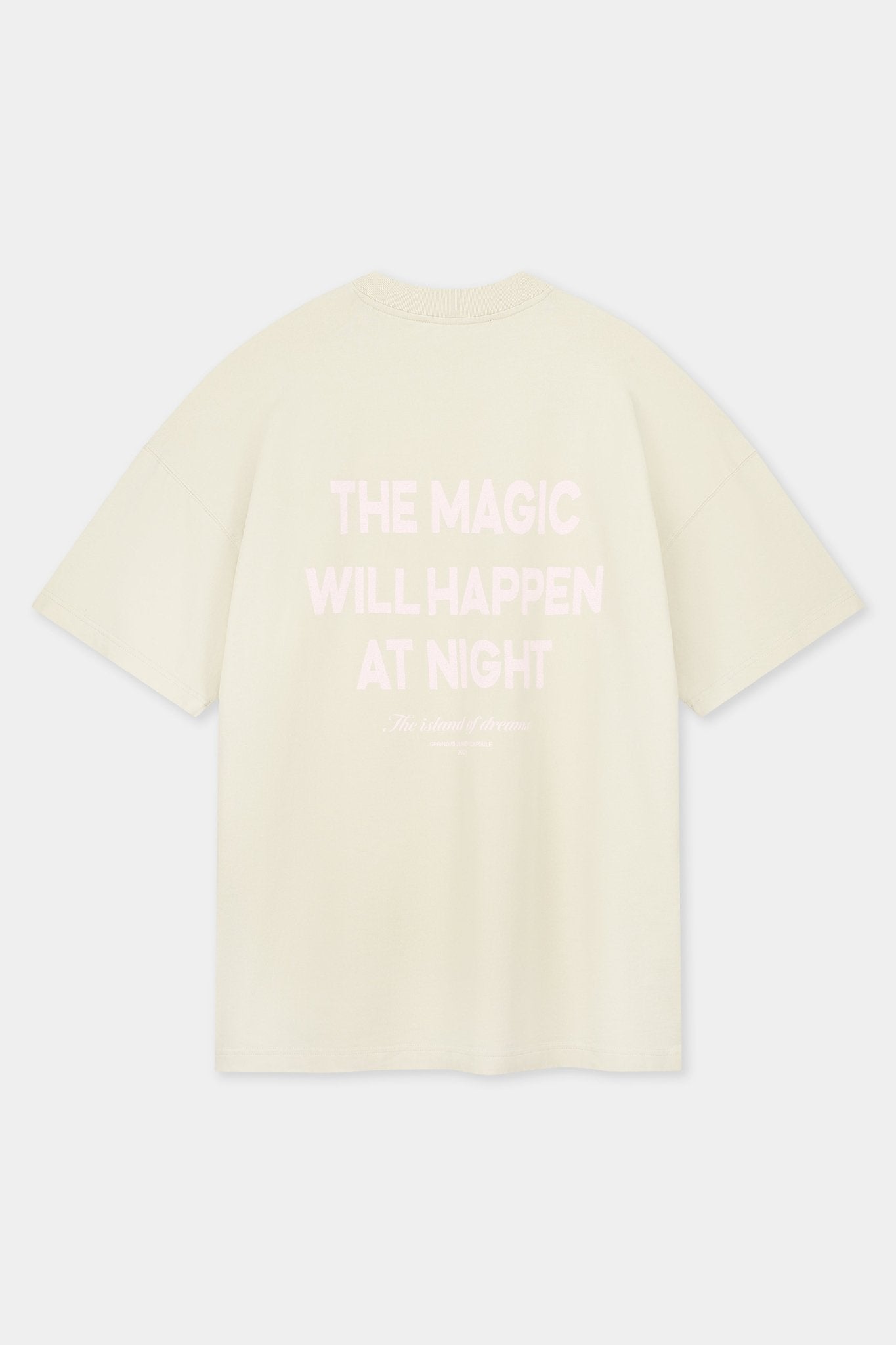 MAGIC NIGHTS T-SHIRT - OATMEAL - LA SCÈNE DE RUET-ShirtLA SCÈNE DE RUELA SCÈNE DE RUE