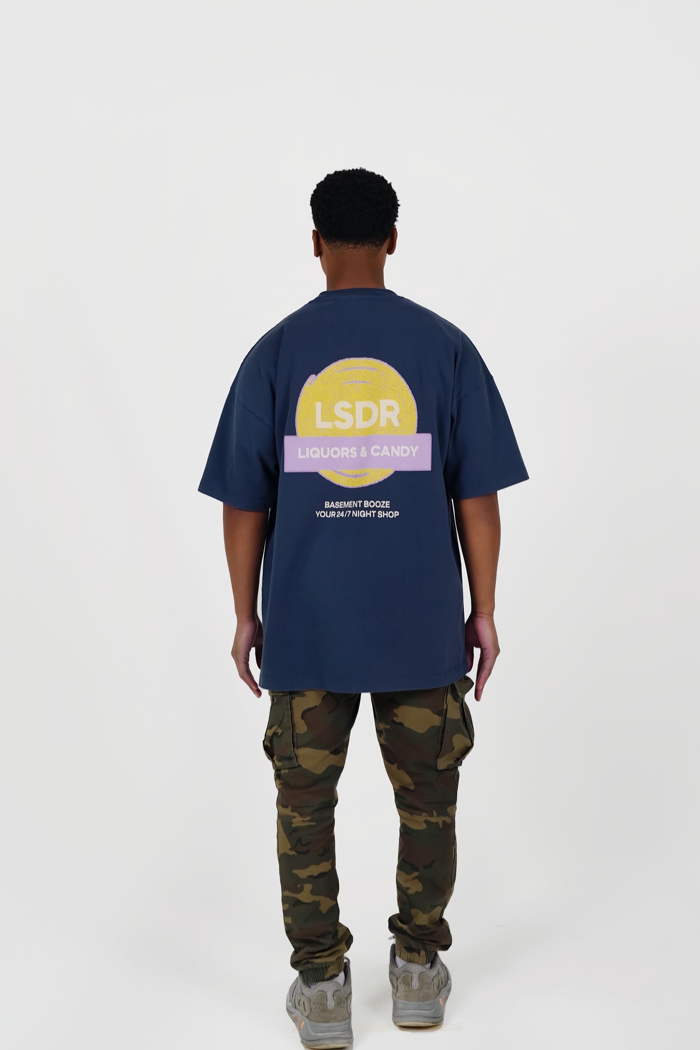 NIGHT SHOP T-SHIRT - INSIGNIA BLUE - LA SCÈNE DE RUET-ShirtLA SCÈNE DE RUELA SCÈNE DE RUE