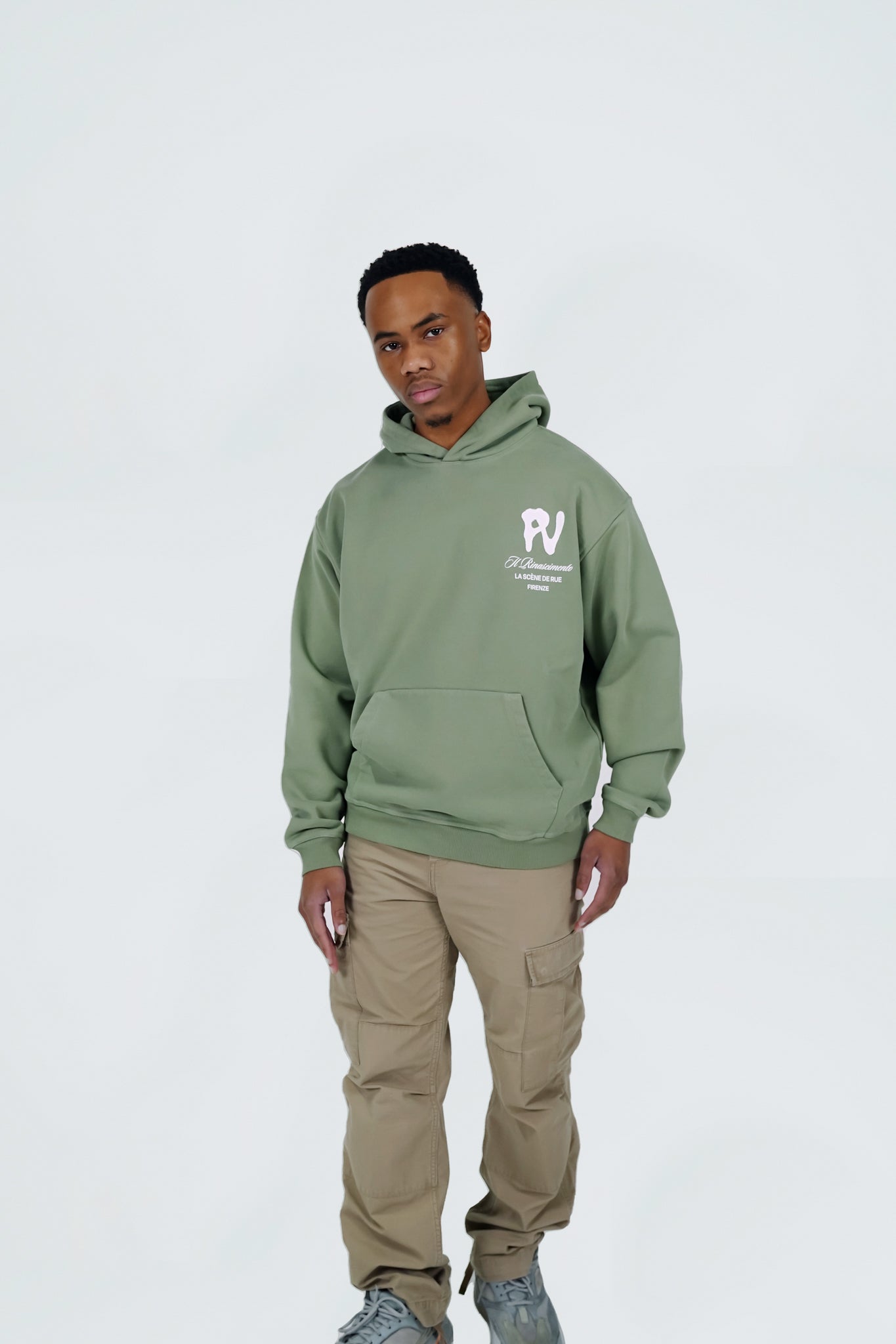 PONTE VECCHIO HOODIE - SEA SPRAY GREEN - LA SCÈNE DE RUEHoodieLA SCÈNE DE RUELA SCÈNE DE RUE