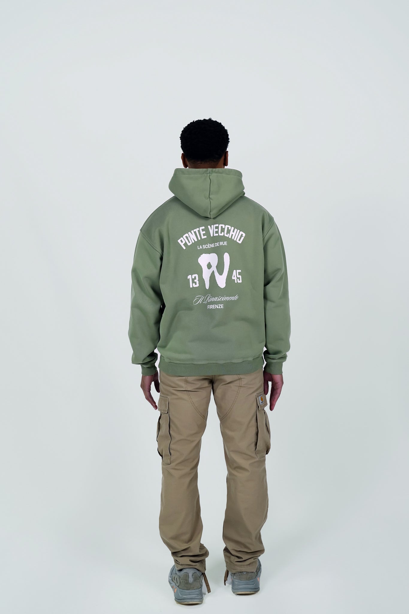 PONTE VECCHIO HOODIE - SEA SPRAY GREEN - LA SCÈNE DE RUEHoodieLA SCÈNE DE RUELA SCÈNE DE RUE