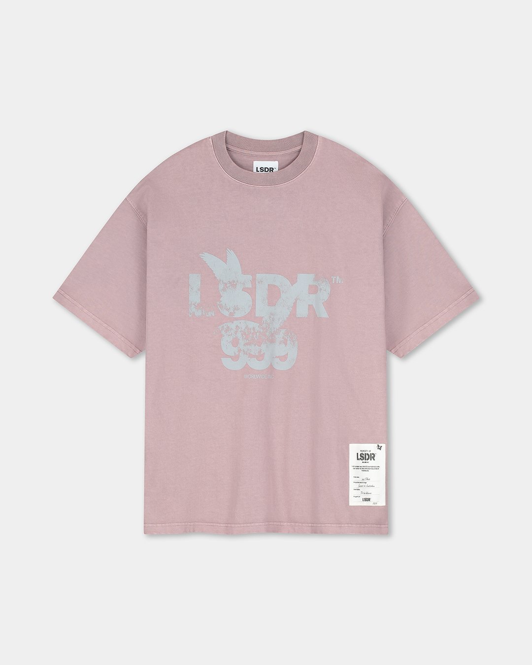 999 T-SHIRT - WASHED GRAPE - LA SCÈNE DE RUET-ShirtLA SCÈNE DE RUELA SCÈNE DE RUE - lsdr t-shirt