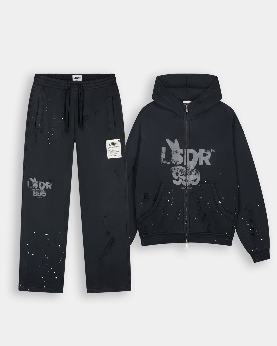 999 TRACKSUIT - WASHED ANTHRACITE
