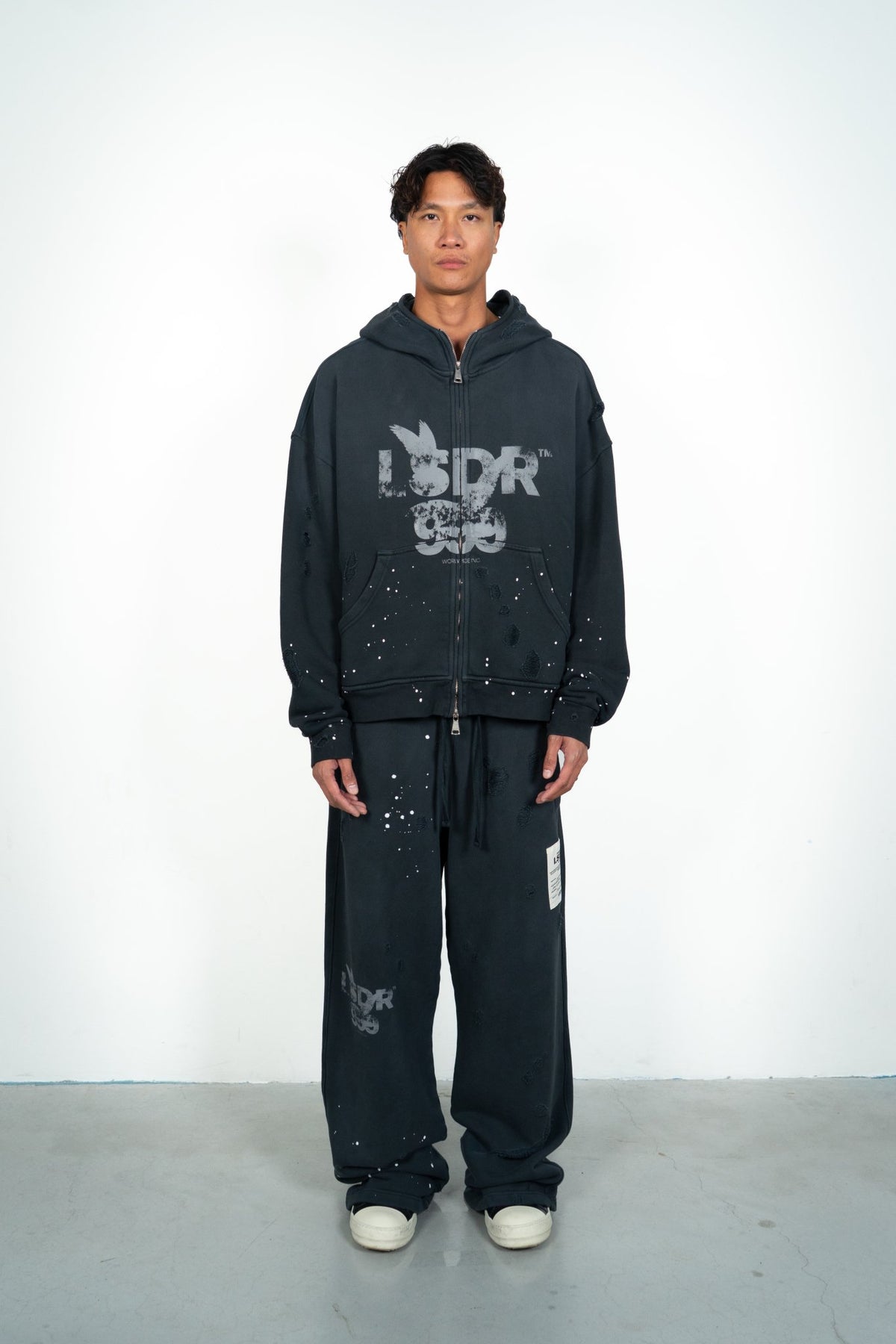 999 TRACKSUIT - WASHED ANTHRACITE