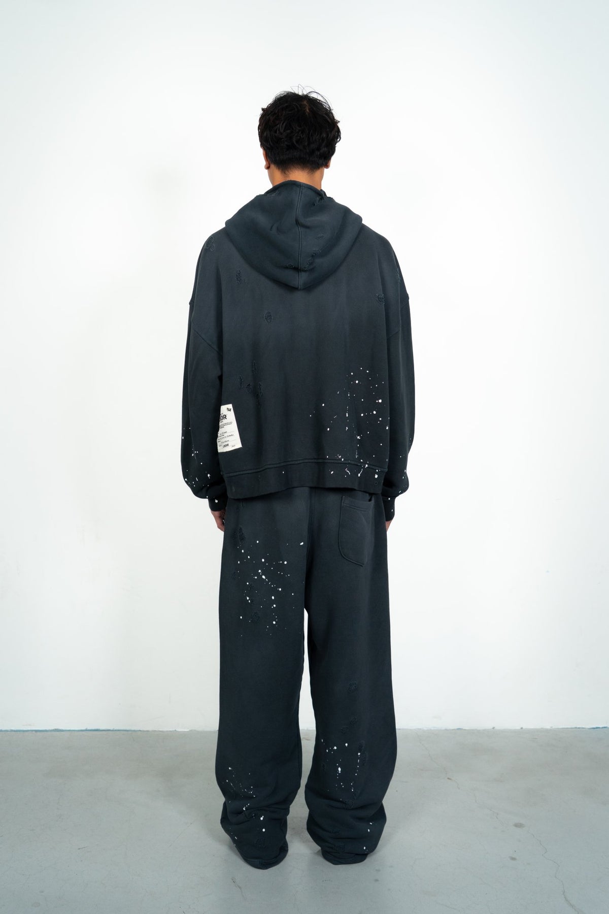 999 SWEATPANTS - WASHED ANTHRACITE