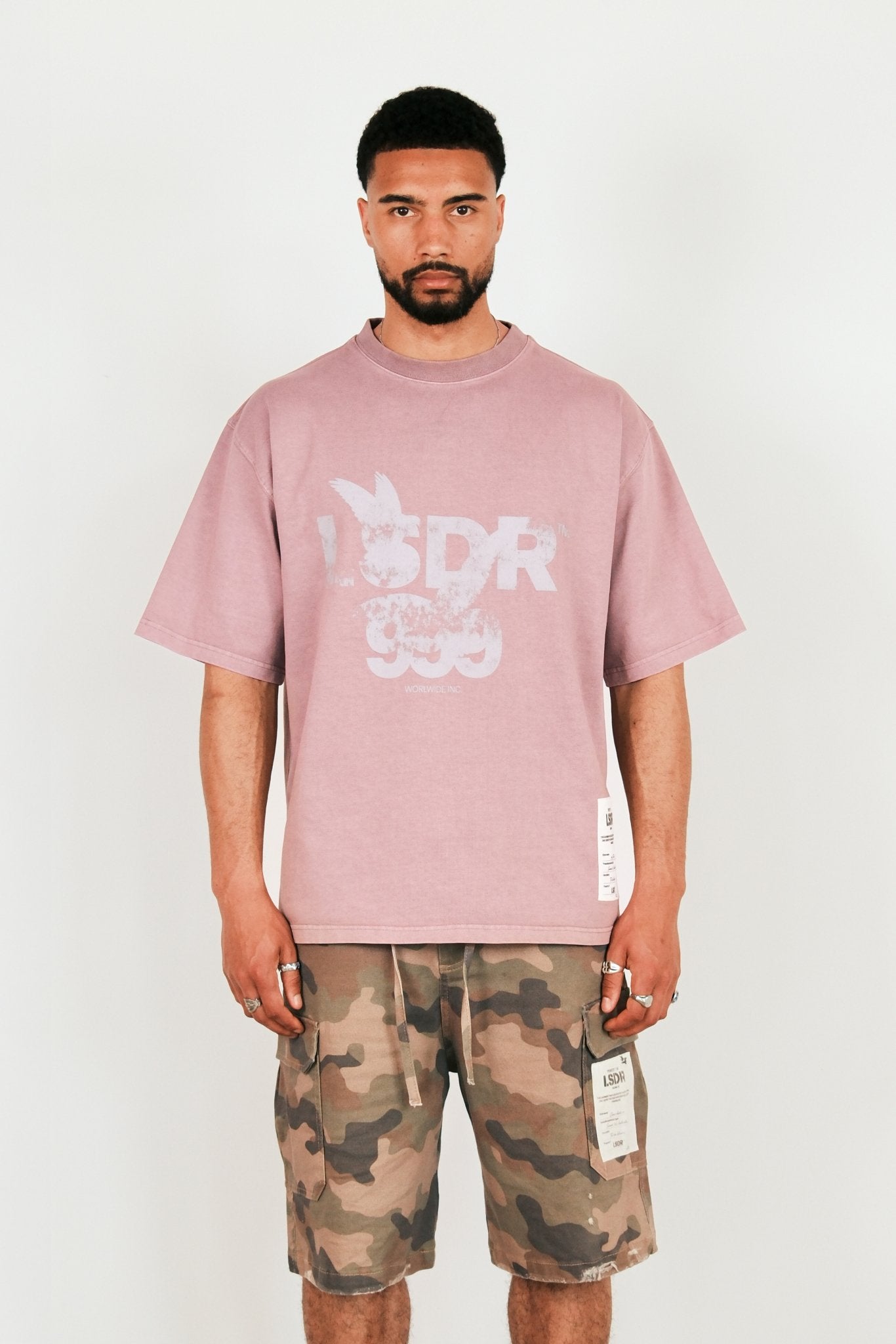 999 T-SHIRT - WASHED GRAPE - LA SCÈNE DE RUET-ShirtLA SCÈNE DE RUELA SCÈNE DE RUE - lsdr t-shirt