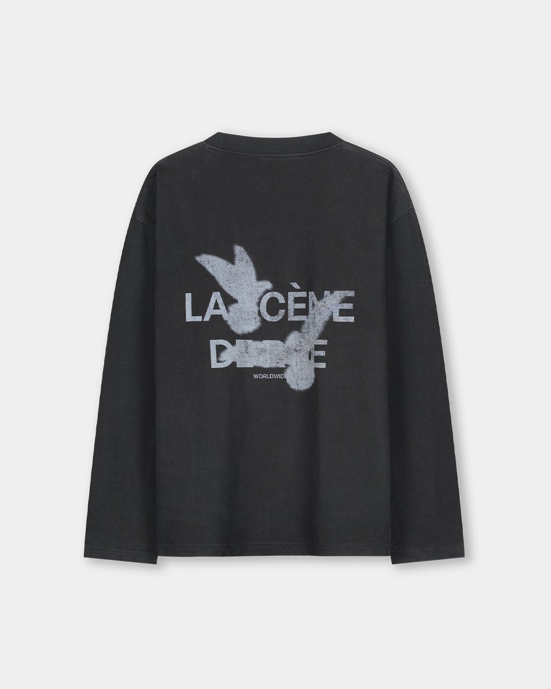 FLYING HIGHER LONG SLEEVE - FADED BLACK - LA SCÈNE DE RUELong sleeved T-shirtLA SCÈNE DE RUELA SCÈNE DE RUE