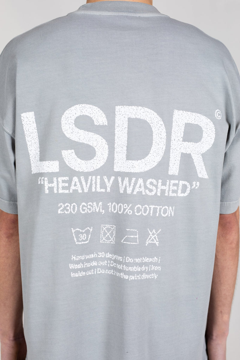 HEAVILY WASHED T-SHIRT - ULTIMATE GREY - LA SCÈNE DE RUET-shirtLA SCÈNE DE RUELA SCÈNE DE RUE