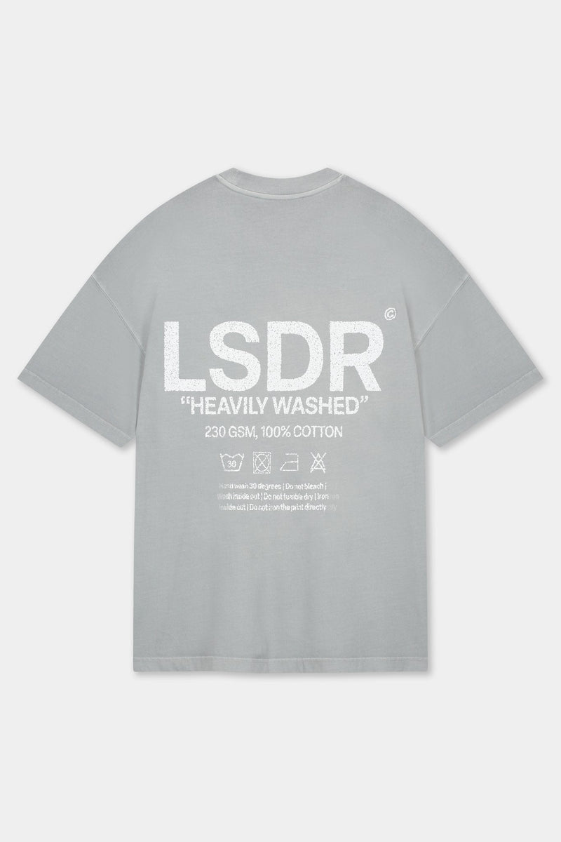 HEAVILY WASHED T-SHIRT - ULTIMATE GREY - LA SCÈNE DE RUET-shirtLA SCÈNE DE RUELA SCÈNE DE RUE