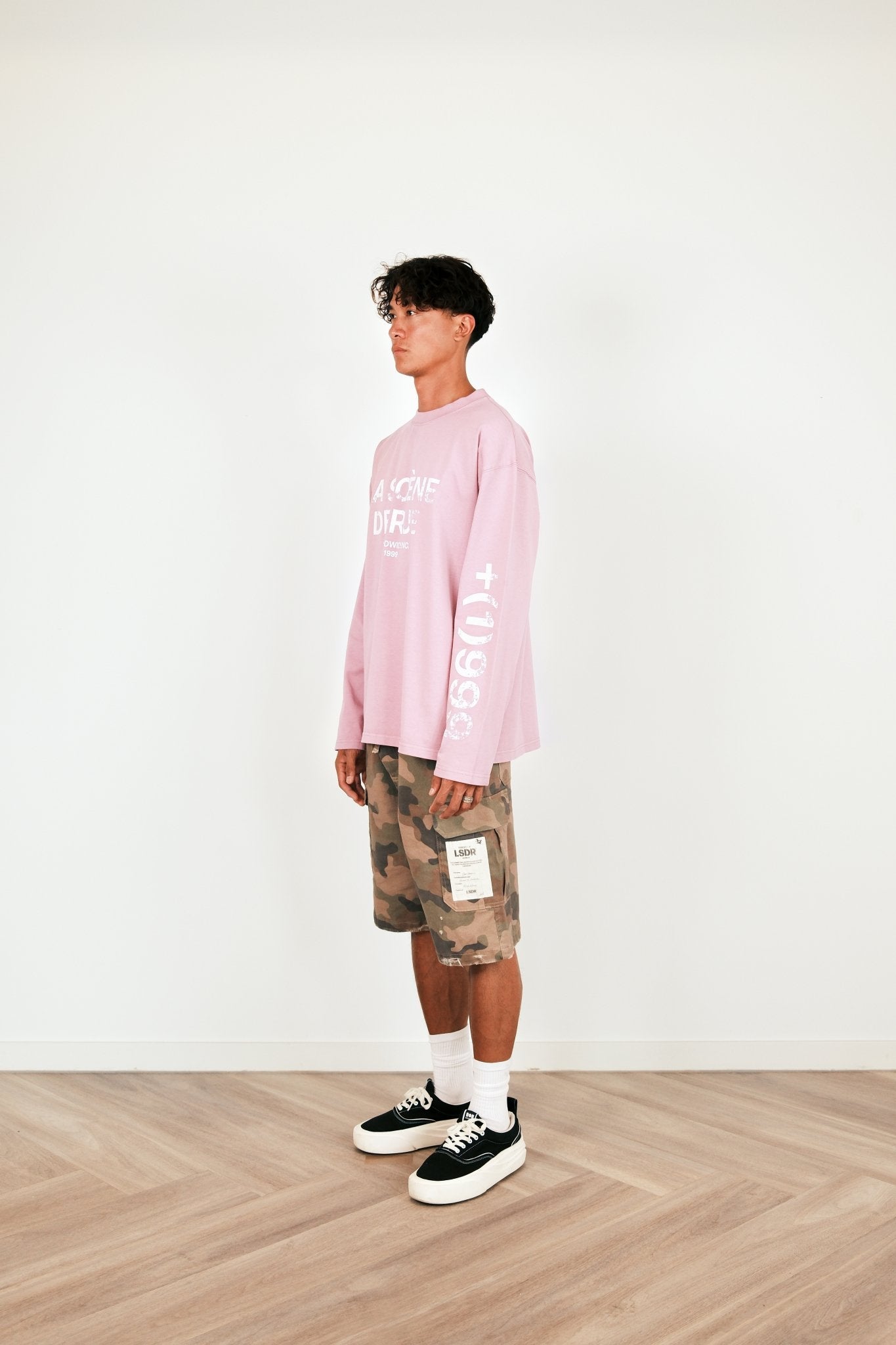 PURPOSE LONG SLEEVE - DUSTY PINK - LA SCÈNE DE RUELong sleeved T-shirtLA SCÈNE DE RUELA SCÈNE DE RUE