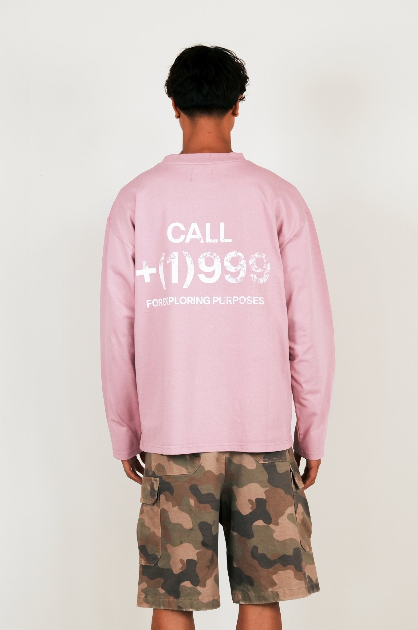PURPOSE LONG SLEEVE - DUSTY PINK - LA SCÈNE DE RUELong sleeved T-shirtLA SCÈNE DE RUELA SCÈNE DE RUE