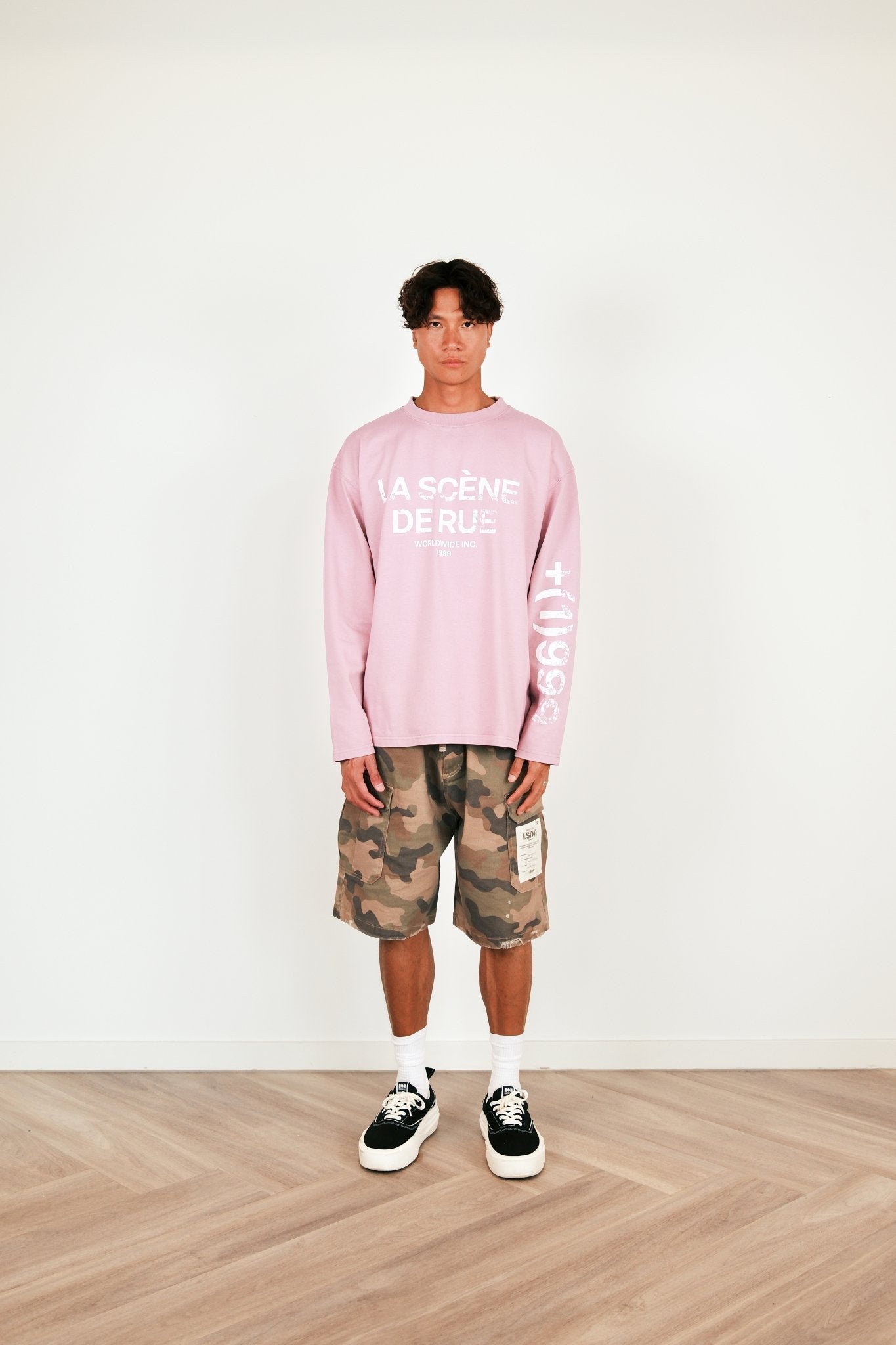 PURPOSE LONG SLEEVE - DUSTY PINK - LA SCÈNE DE RUELong sleeved T-shirtLA SCÈNE DE RUELA SCÈNE DE RUE