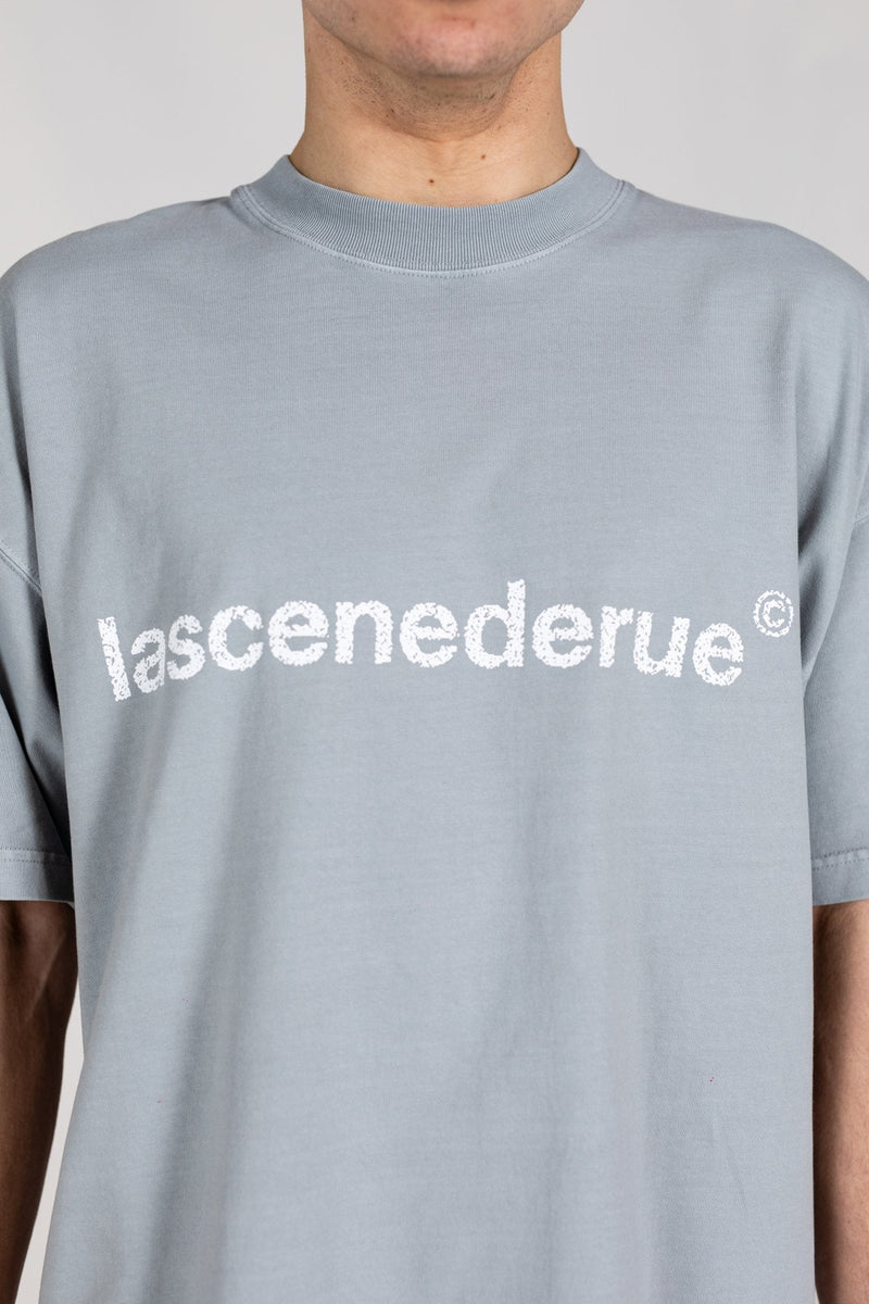 REVERSED LOGO T-SHIRT - ULTIMATE GREY - LA SCÈNE DE RUET-ShirtLA SCÈNE DE RUELA SCÈNE DE RUE