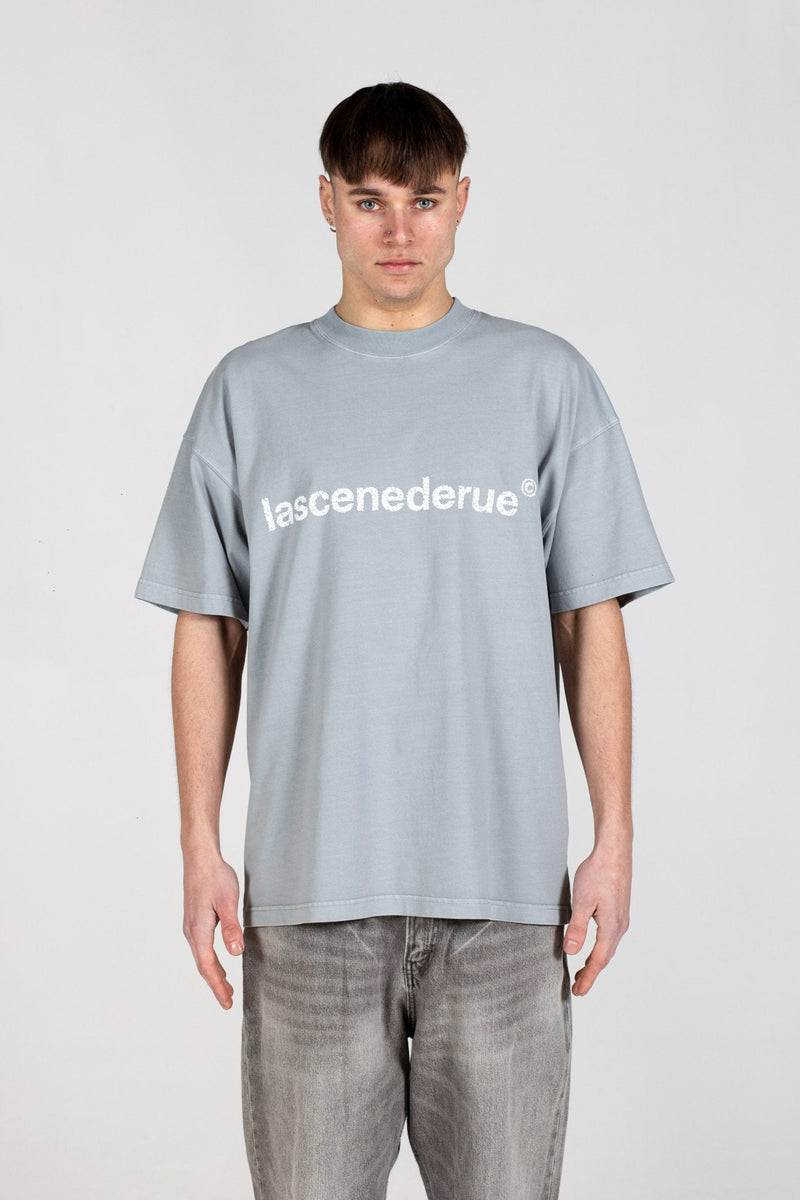 REVERSED LOGO T-SHIRT - ULTIMATE GREY - LA SCÈNE DE RUET-ShirtLA SCÈNE DE RUELA SCÈNE DE RUE