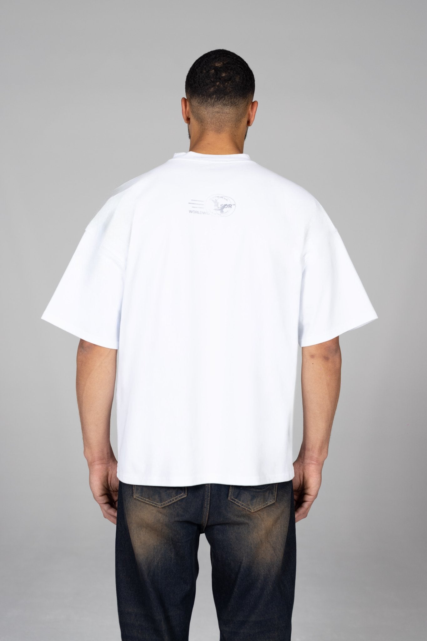 STAMP T - SHIRT - AGED WHITE - LA SCÈNE DE RUET-ShirtLA SCÈNE DE RUELA SCÈNE DE RUE