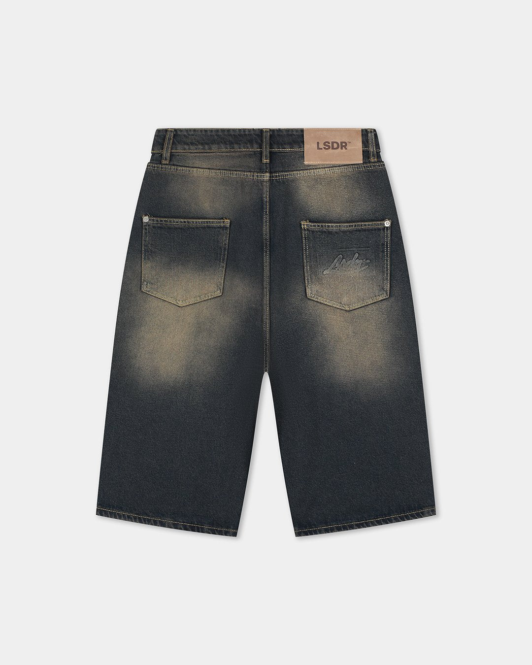 TERRE NOIR JORTS - DIRTY WASH - LA SCÈNE DE RUEDenim ShortLA SCÈNE DE RUELA SCÈNE DE RUE - LSDR