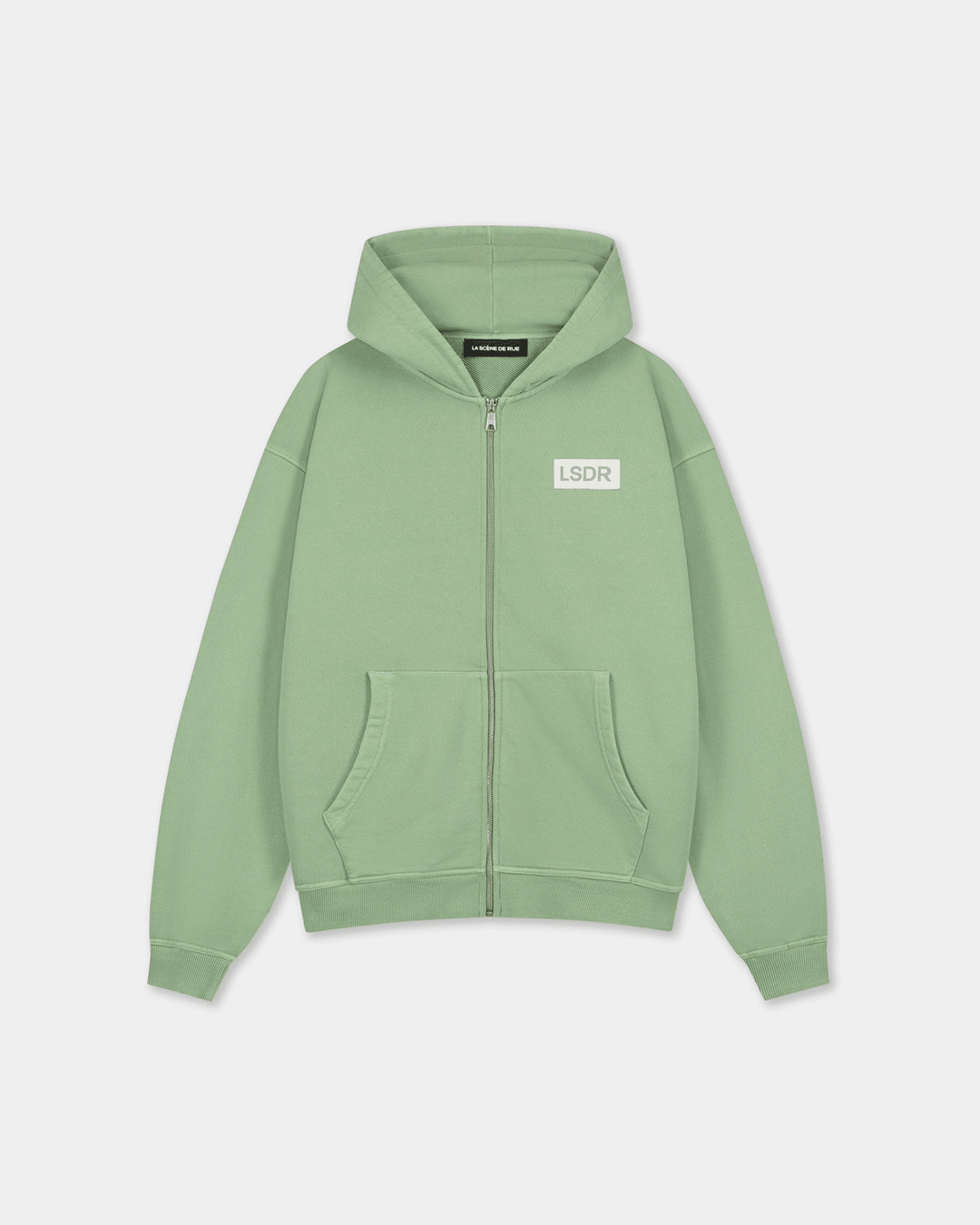 UDR ZIP HOODIE - SHALE GREEN - LA SCÈNE DE RUEZip hoodieLA SCÈNE DE RUELA SCÈNE DE RUE