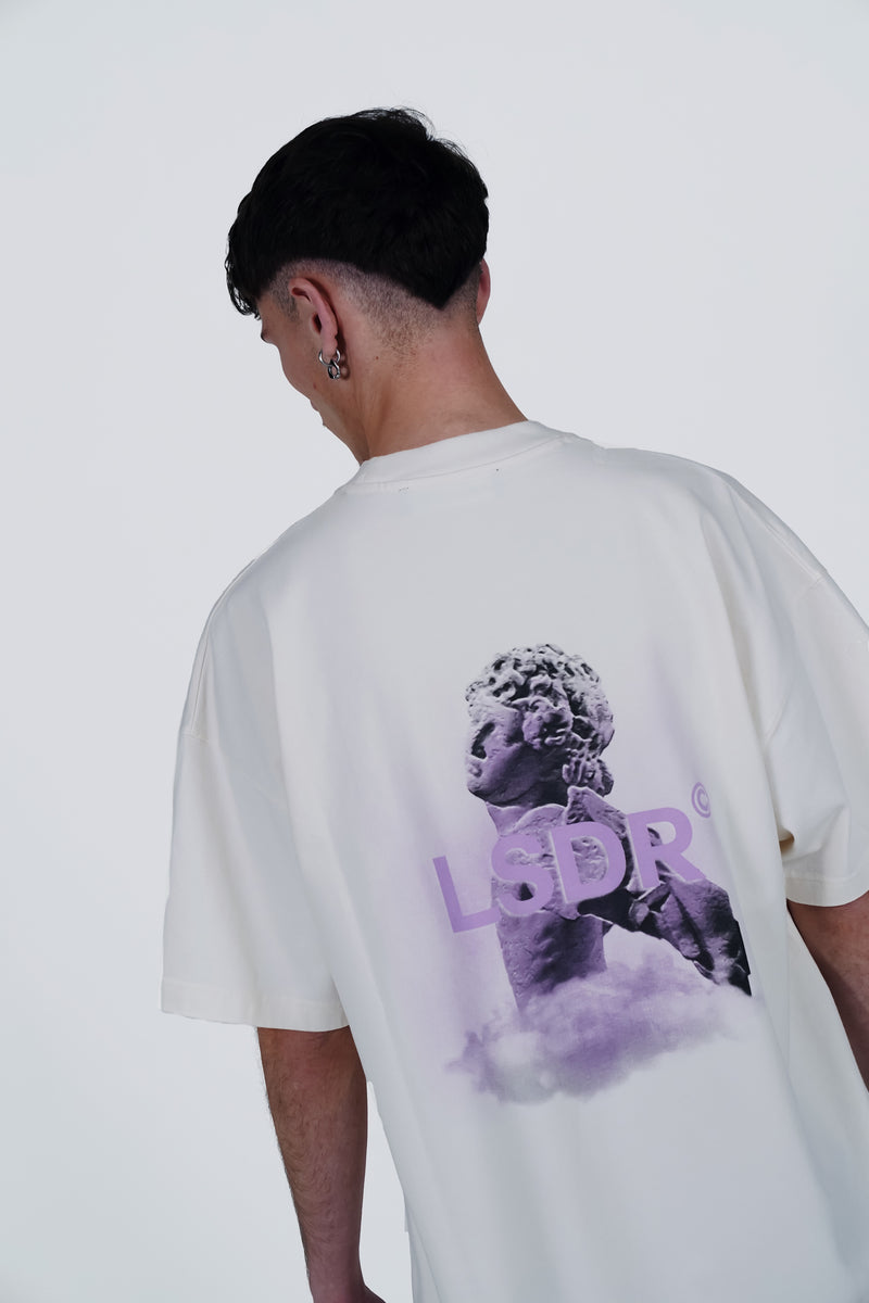 LSDR ANGEL T-SHIRT LA SCÈNE DE RUE WHITE PURPLE